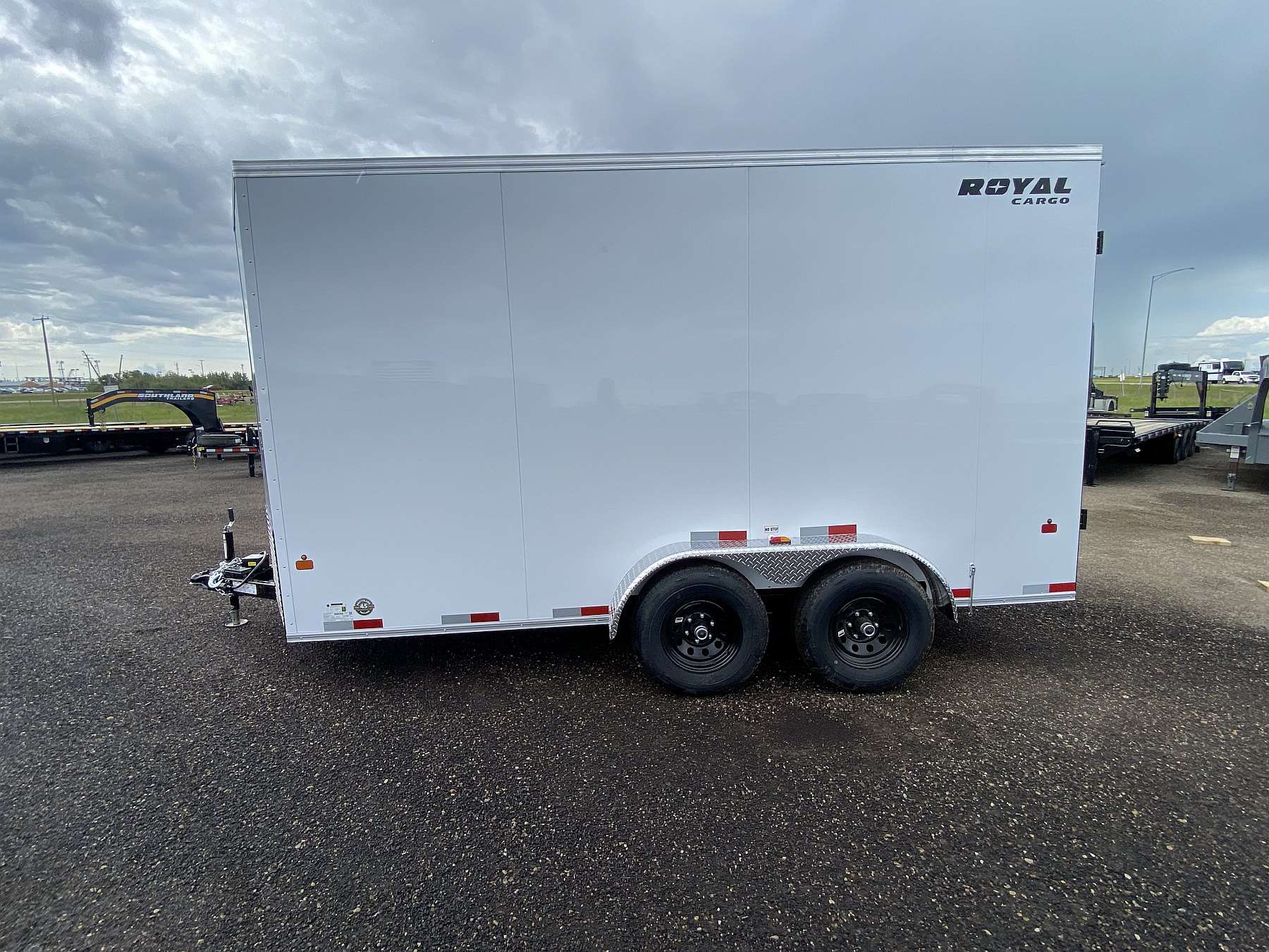2026 Royal 7'x16' Enclosed Cargo Trailer w/ Axle Upgrade