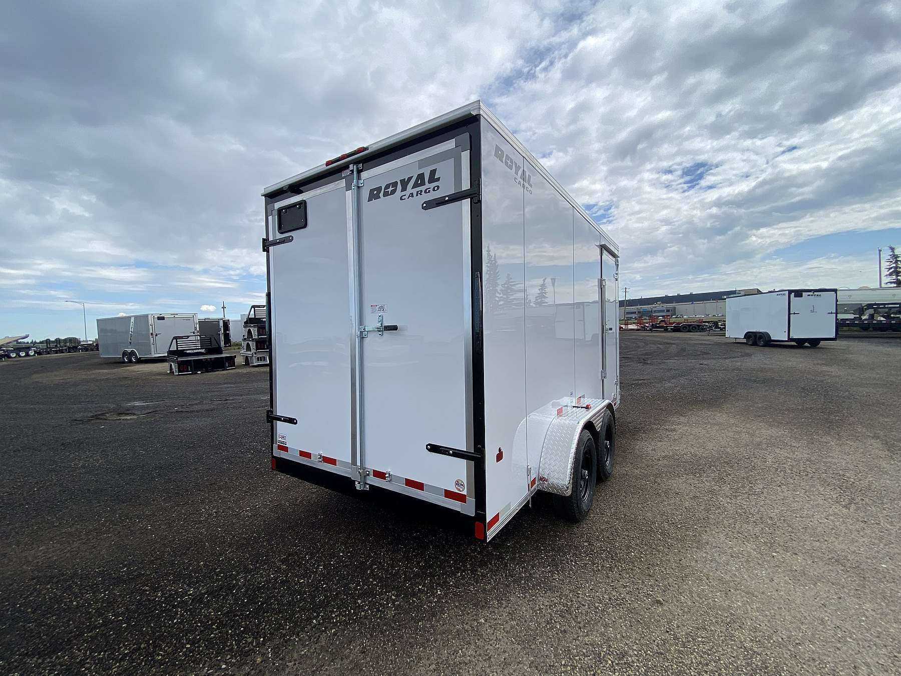 2026 Royal 7'x16' Enclosed Cargo Trailer w/ Axle Upgrade