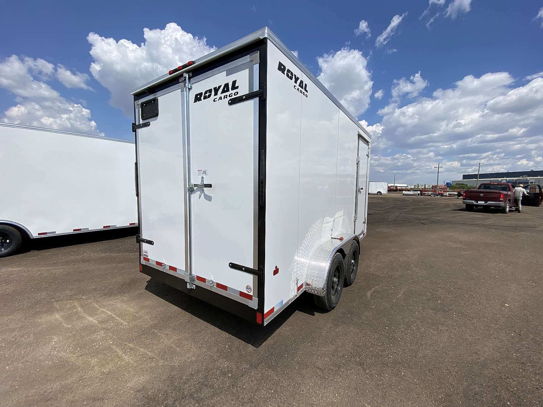 2026 Royal 7'x16' Enclosed Cargo Trailer w/ Axle Upgrade