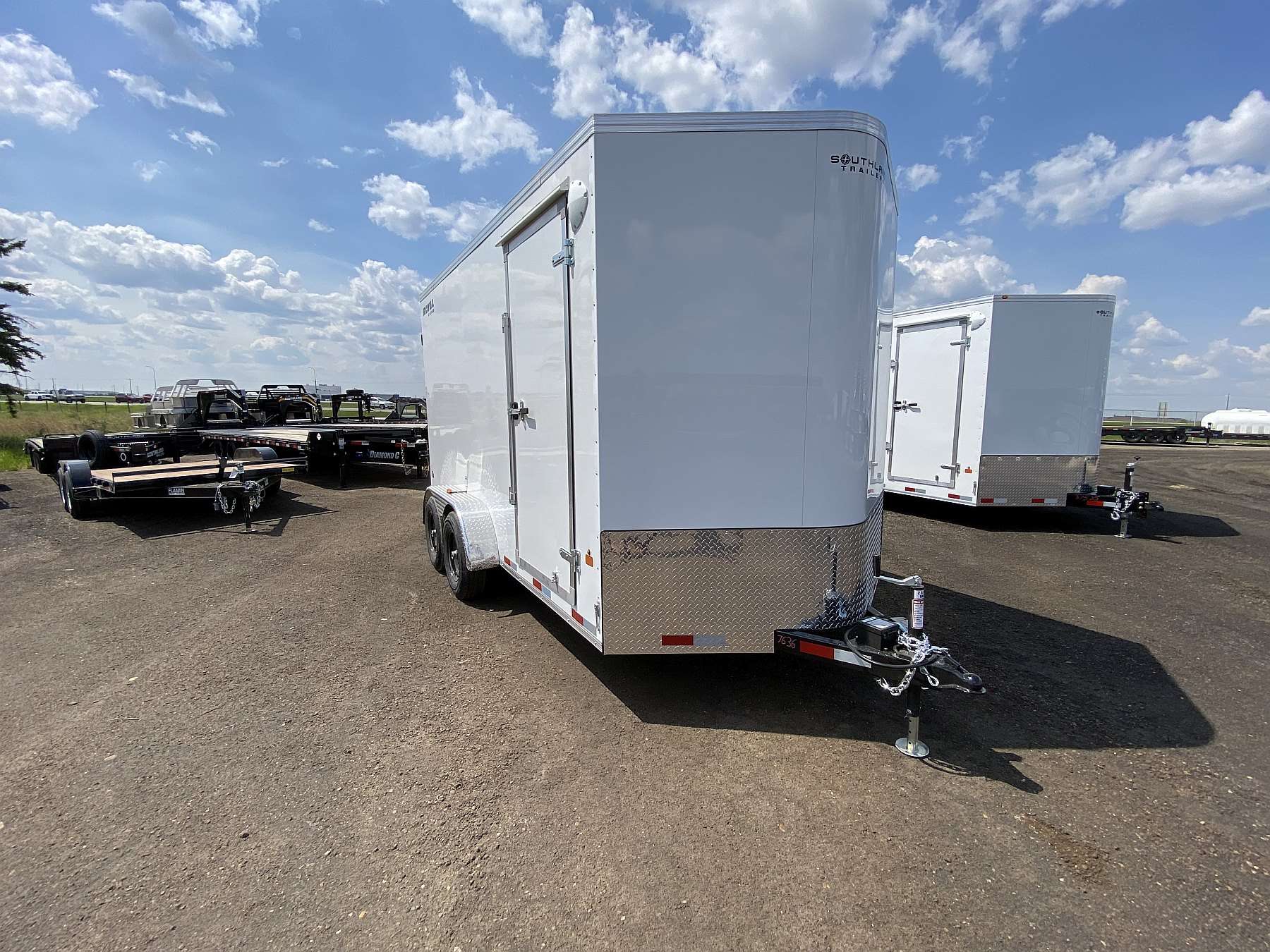 2026 Royal 7'x16' Enclosed Cargo Trailer w/ Axle Upgrade