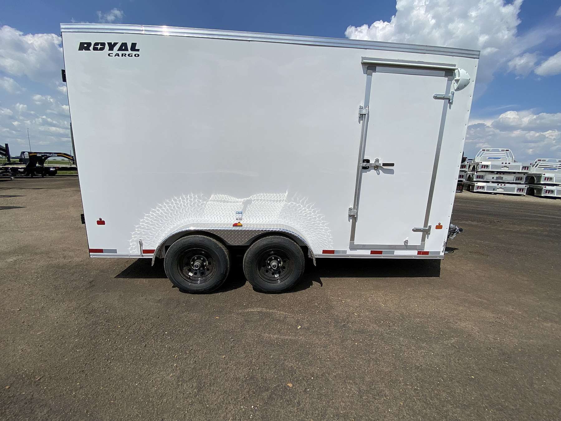 2026 Royal 7'x16' Enclosed Cargo Trailer w/ Axle Upgrade