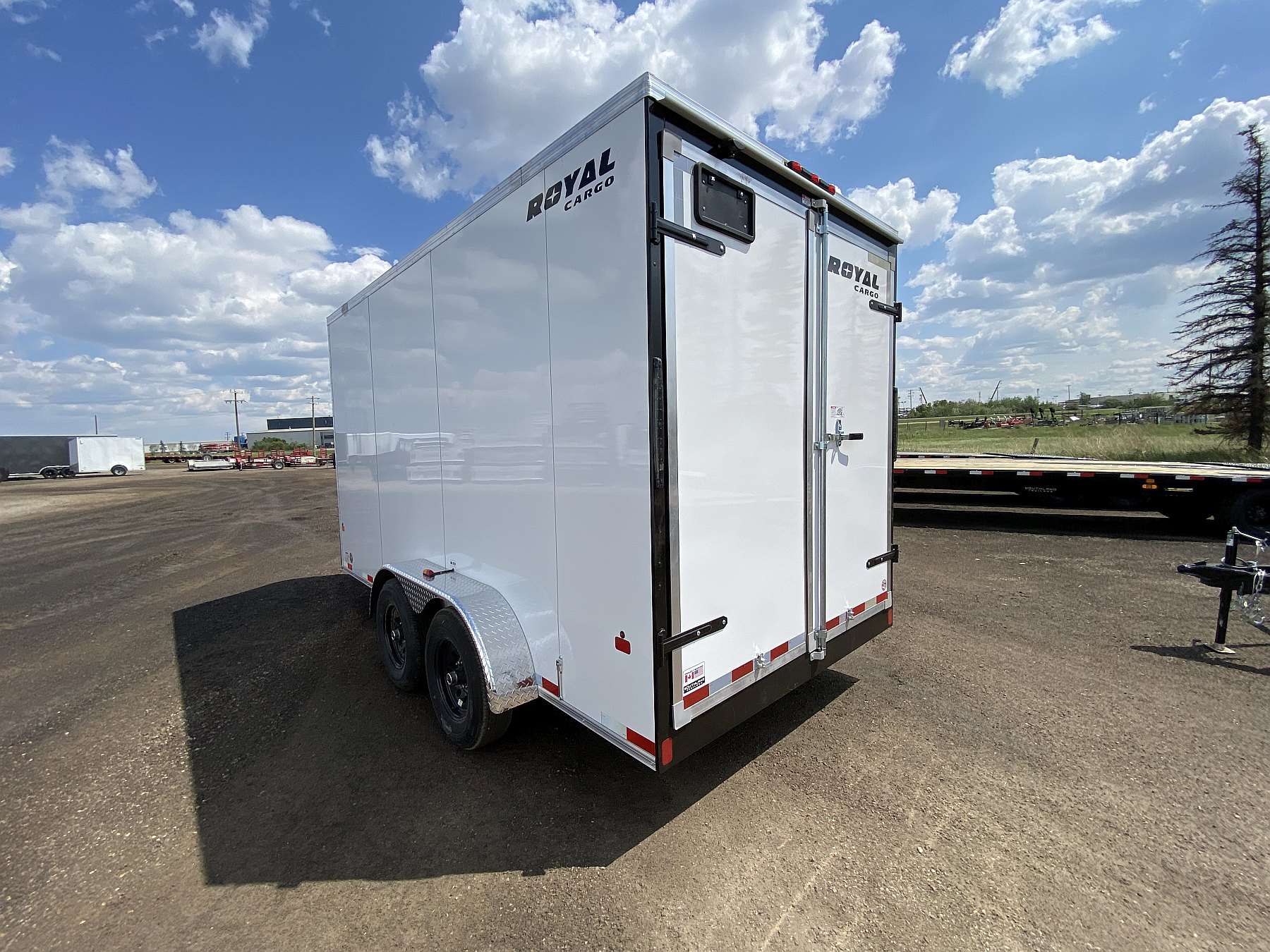 2026 Royal 7'x16' Enclosed Cargo Trailer w/ Axle Upgrade