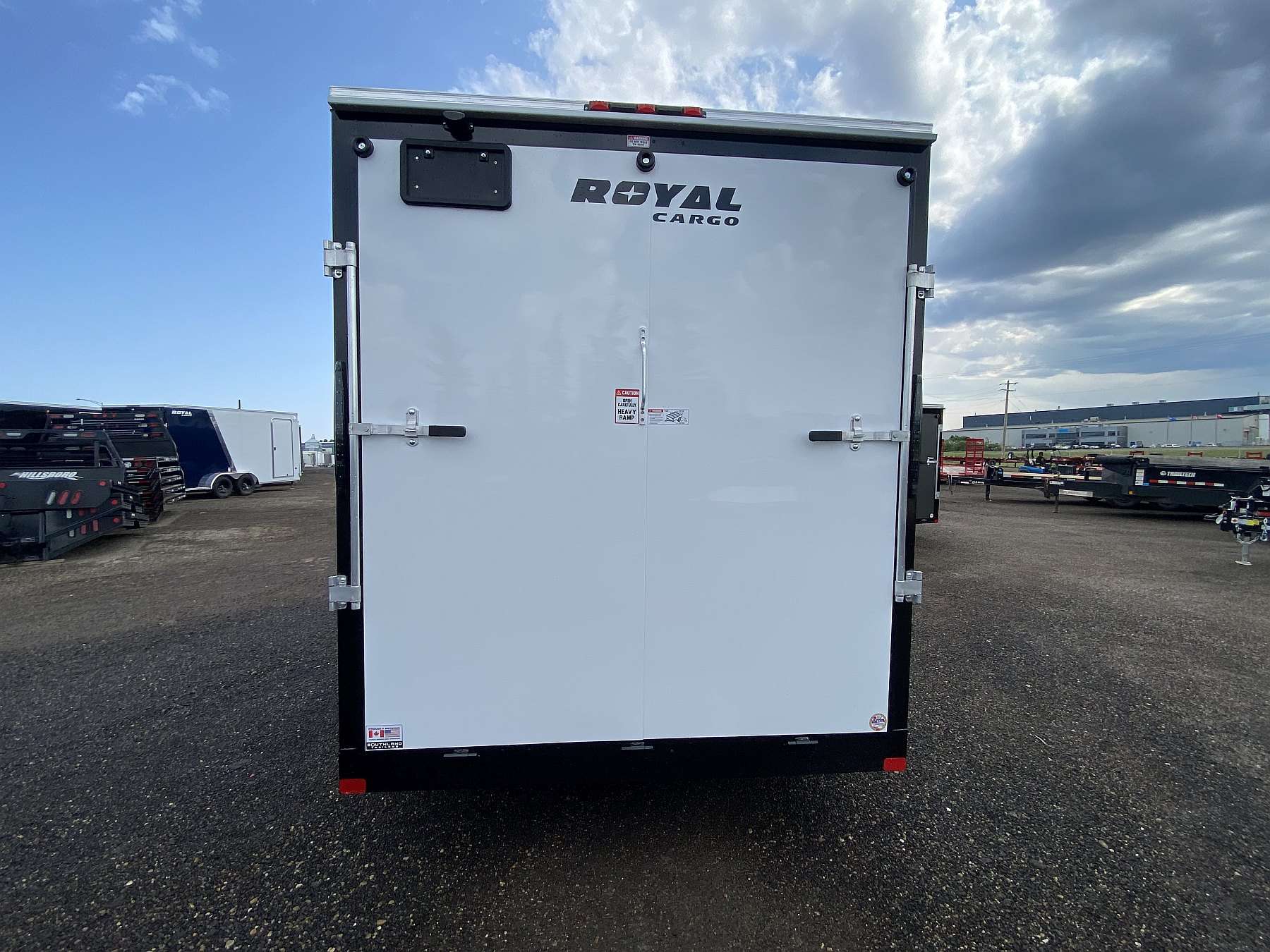 2026 Royal 7'x16' Enclosed Cargo Trailer w/ Axle Upgrade