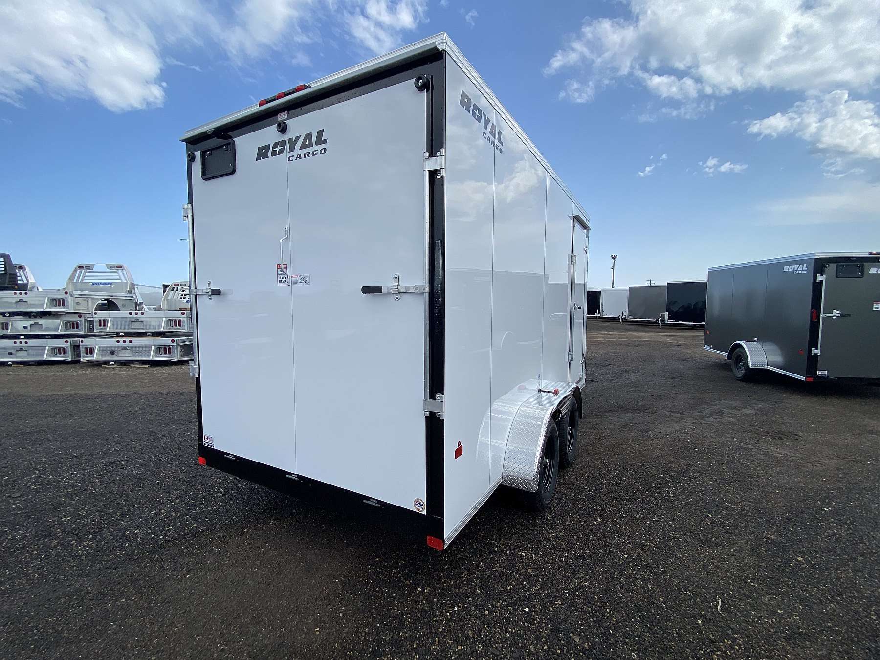 2026 Royal 7'x16' Enclosed Cargo Trailer w/ Axle Upgrade