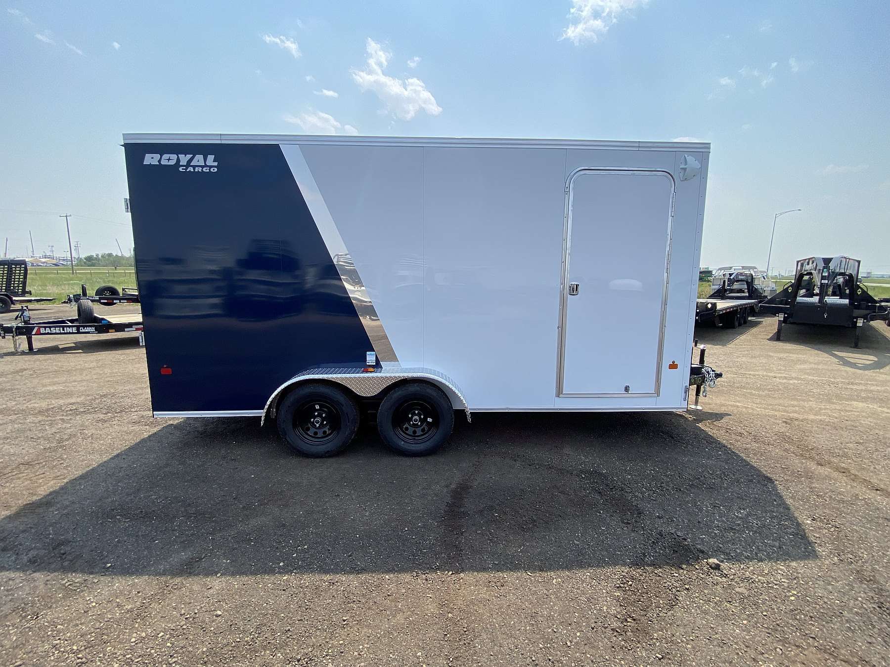 2026 Royal 7'x18' Custom Color Enclosed Cargo Trailer