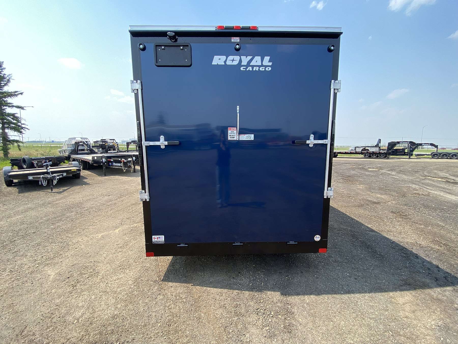 2026 Royal 7'x18' Custom Color Enclosed Cargo Trailer