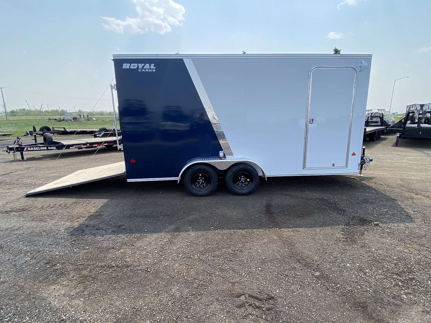2026 Royal 7'x18' Custom Color Enclosed Cargo Trailer