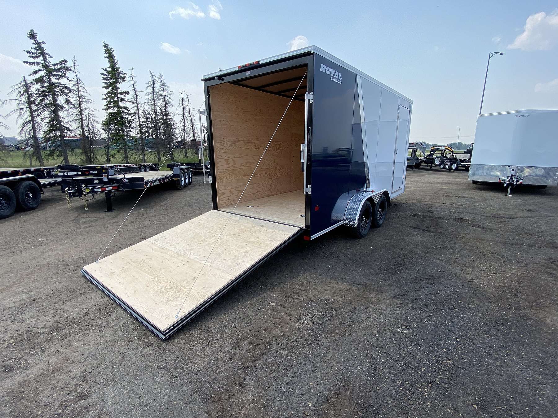 2026 Royal 7'x18' Custom Color Enclosed Cargo Trailer