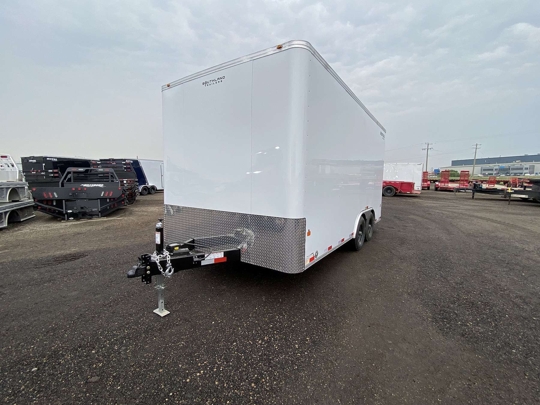 2026 Royal 8'x16' Enclosed Flat Front Cargo Trailer