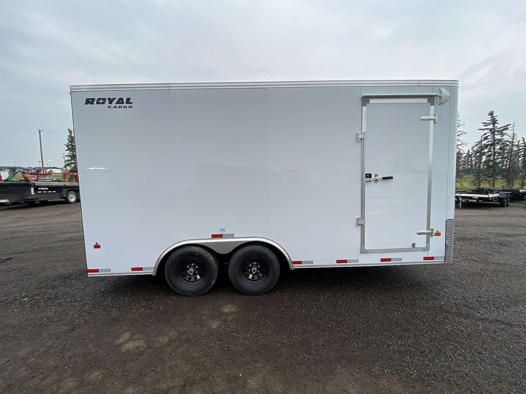 2026 Royal 8'x16' Enclosed Flat Front Cargo Trailer