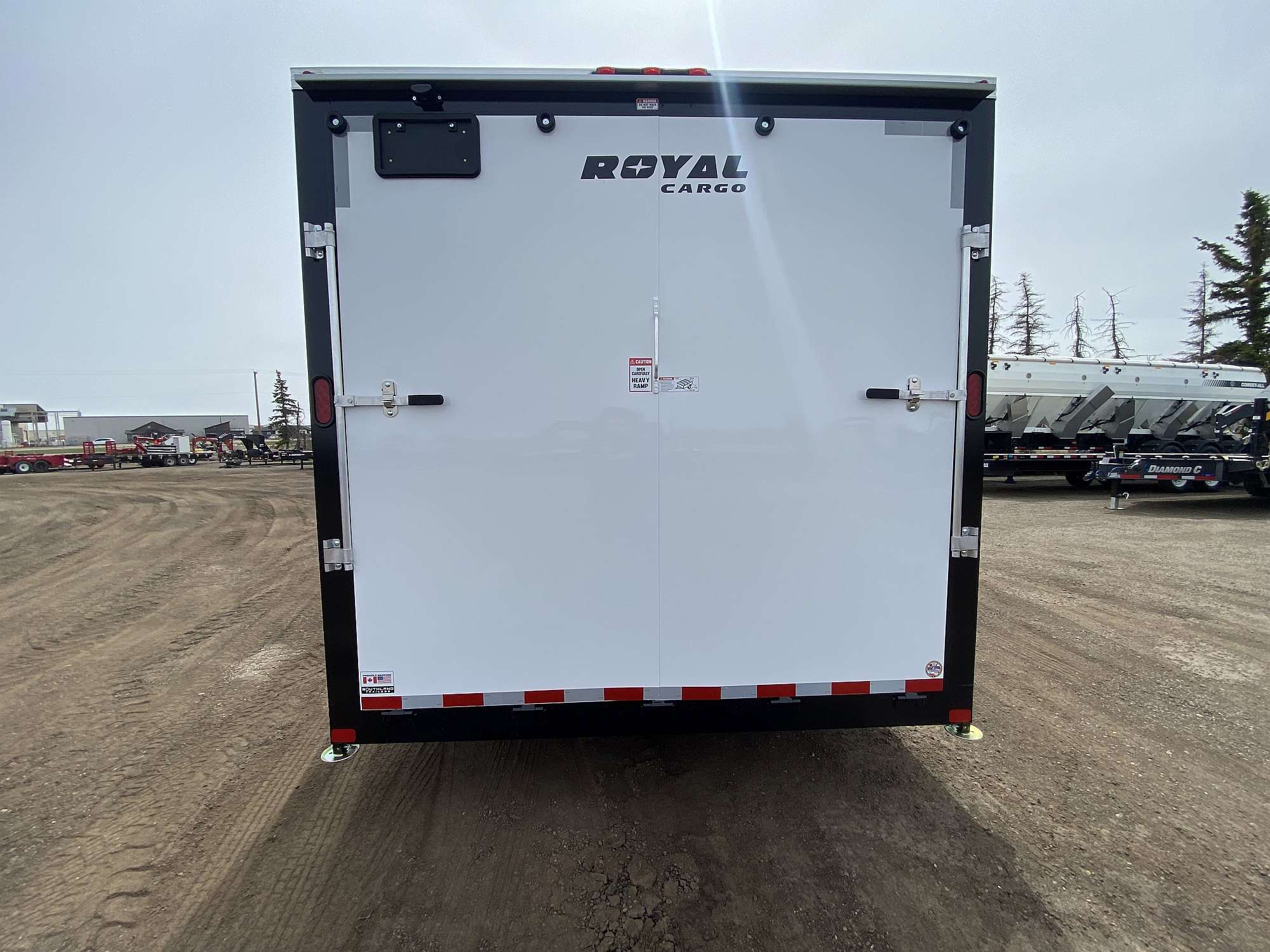 2026 Royal 8'x24' Enclosed Flat Front Cargo Trailer