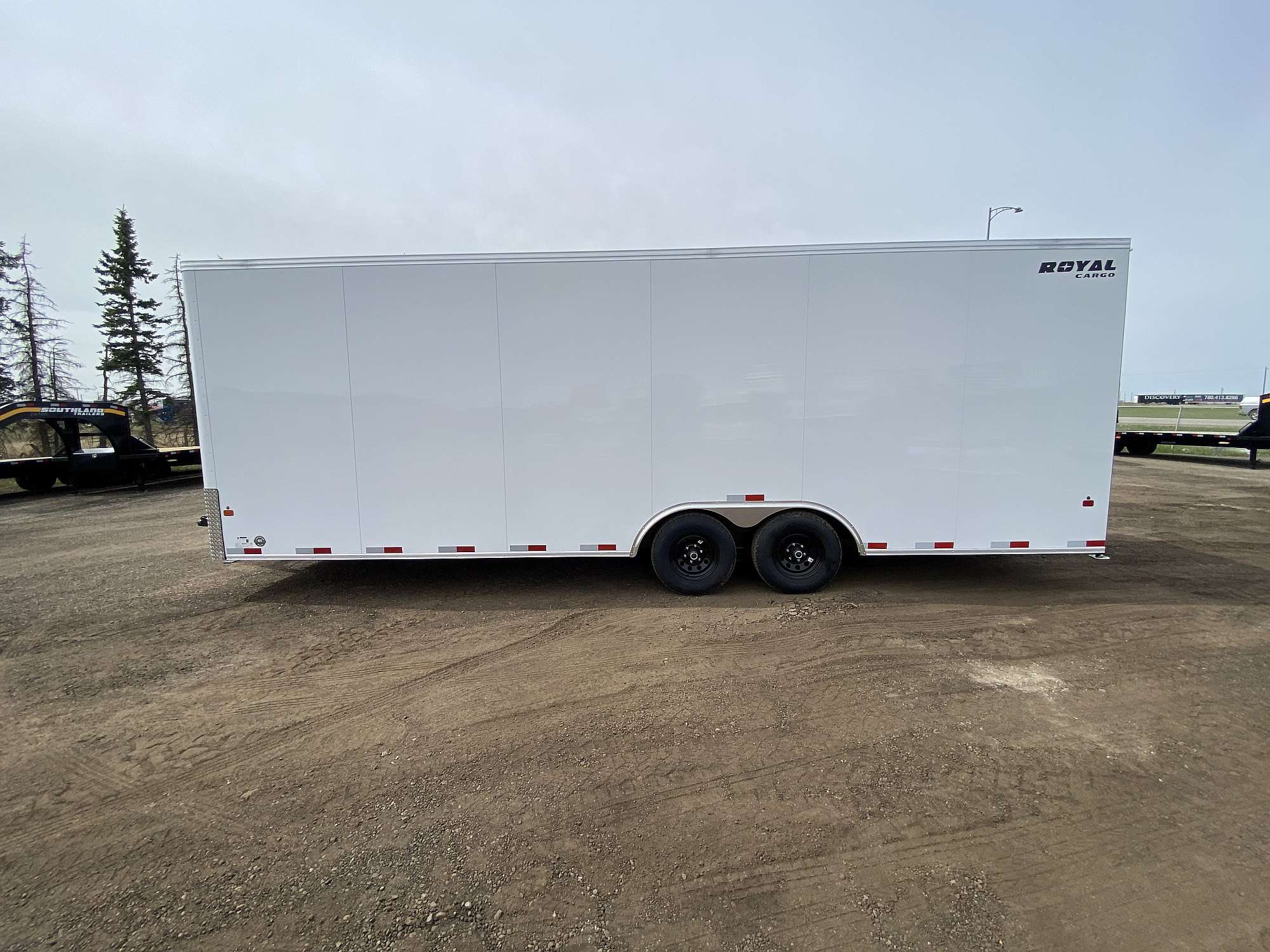 2026 Royal 8'x24' Enclosed Flat Front Cargo Trailer