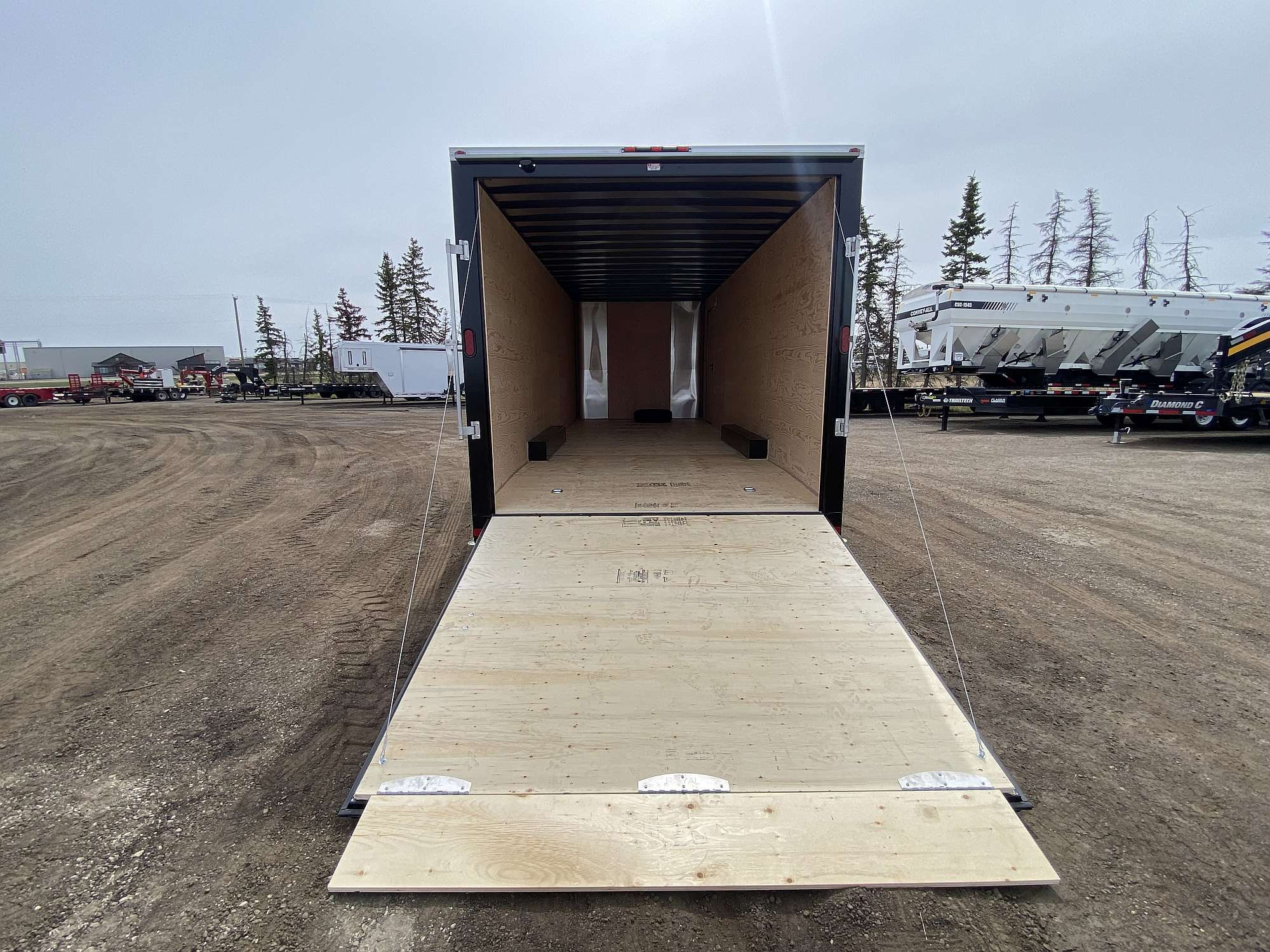 2026 Royal 8'x24' Enclosed Flat Front Cargo Trailer