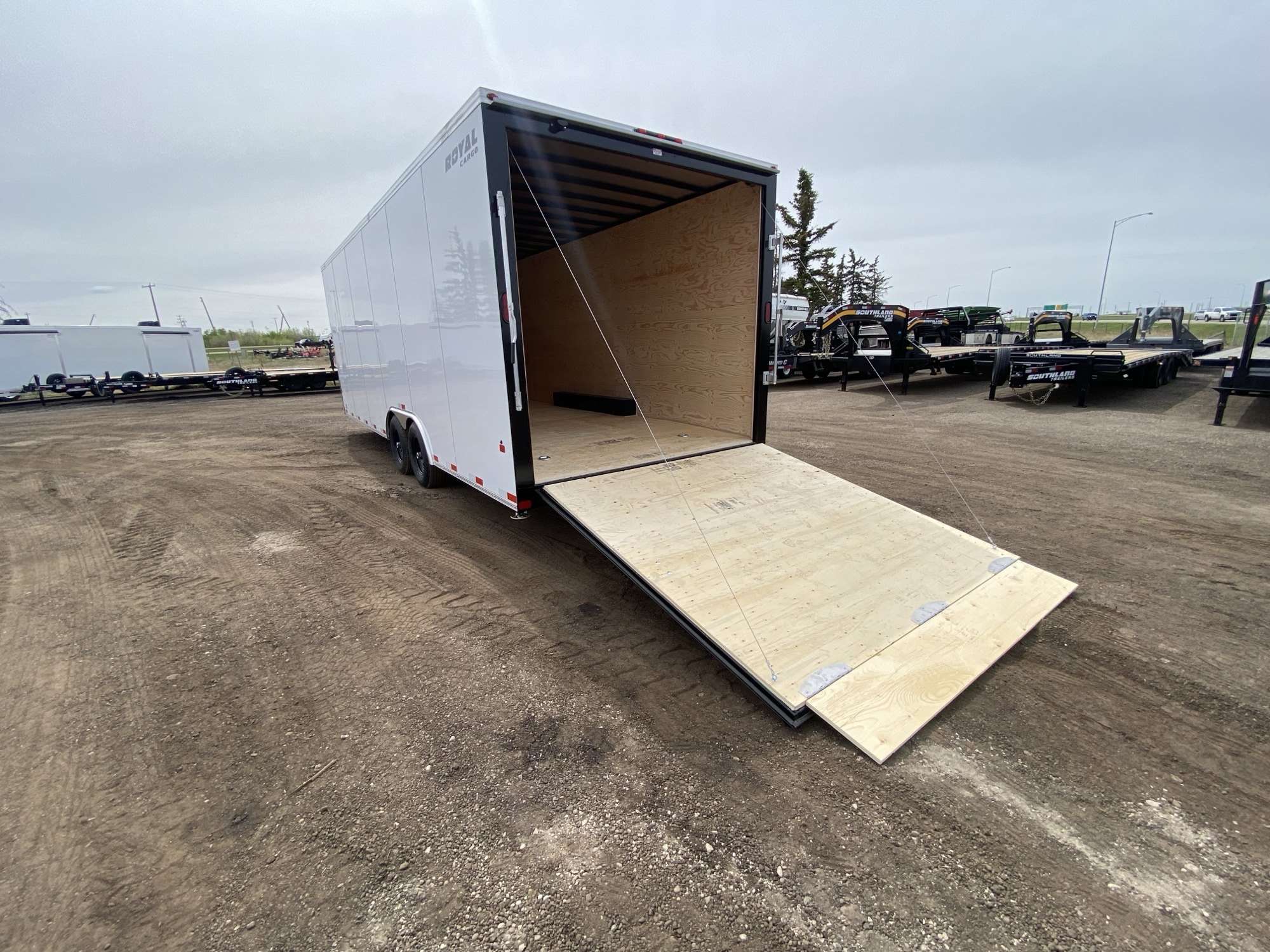 2026 Royal 8'x24' Enclosed Flat Front Cargo Trailer