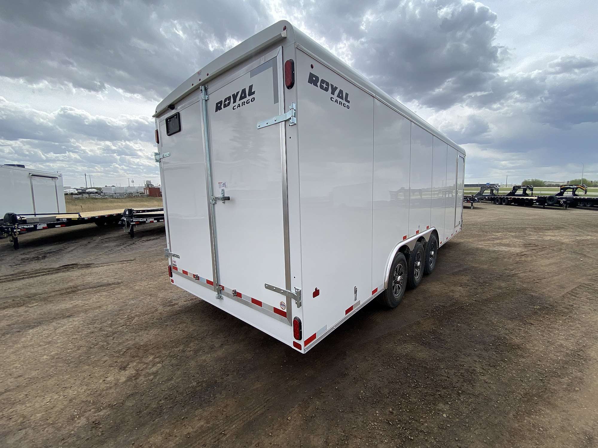 2026 Royal 8'x24' Enclosed Tri-Axle Cargo Trailer