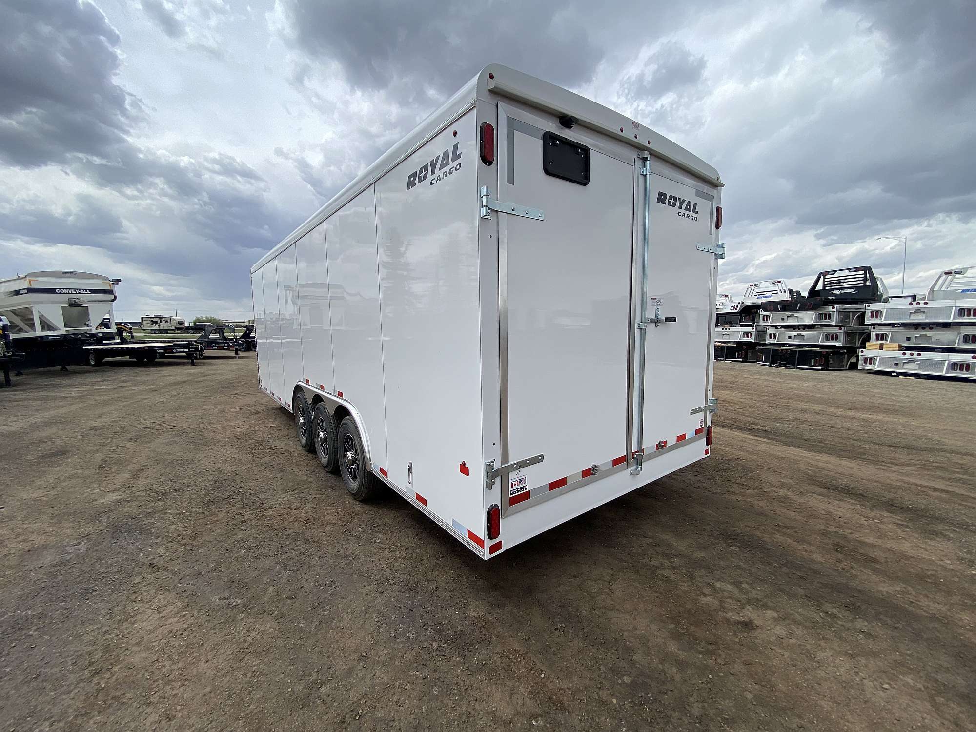 2026 Royal 8'x24' Enclosed Tri-Axle Cargo Trailer