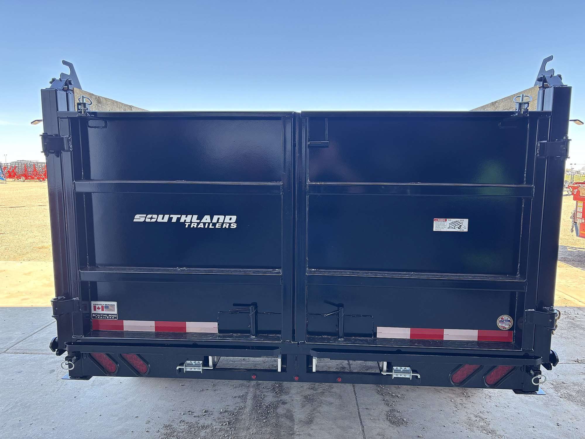 2026 Southland 16' Gooseneck Dump Trailer