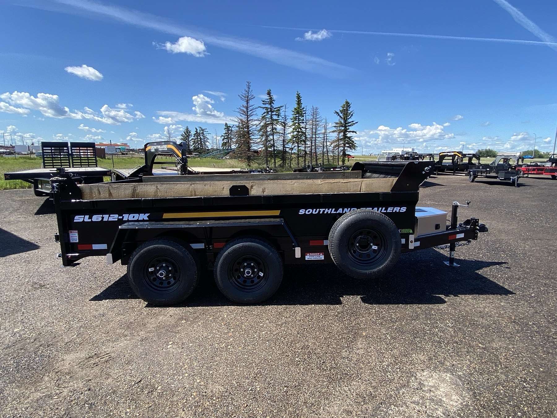 2026 Southland 6'x12' -10k Dump Trailer