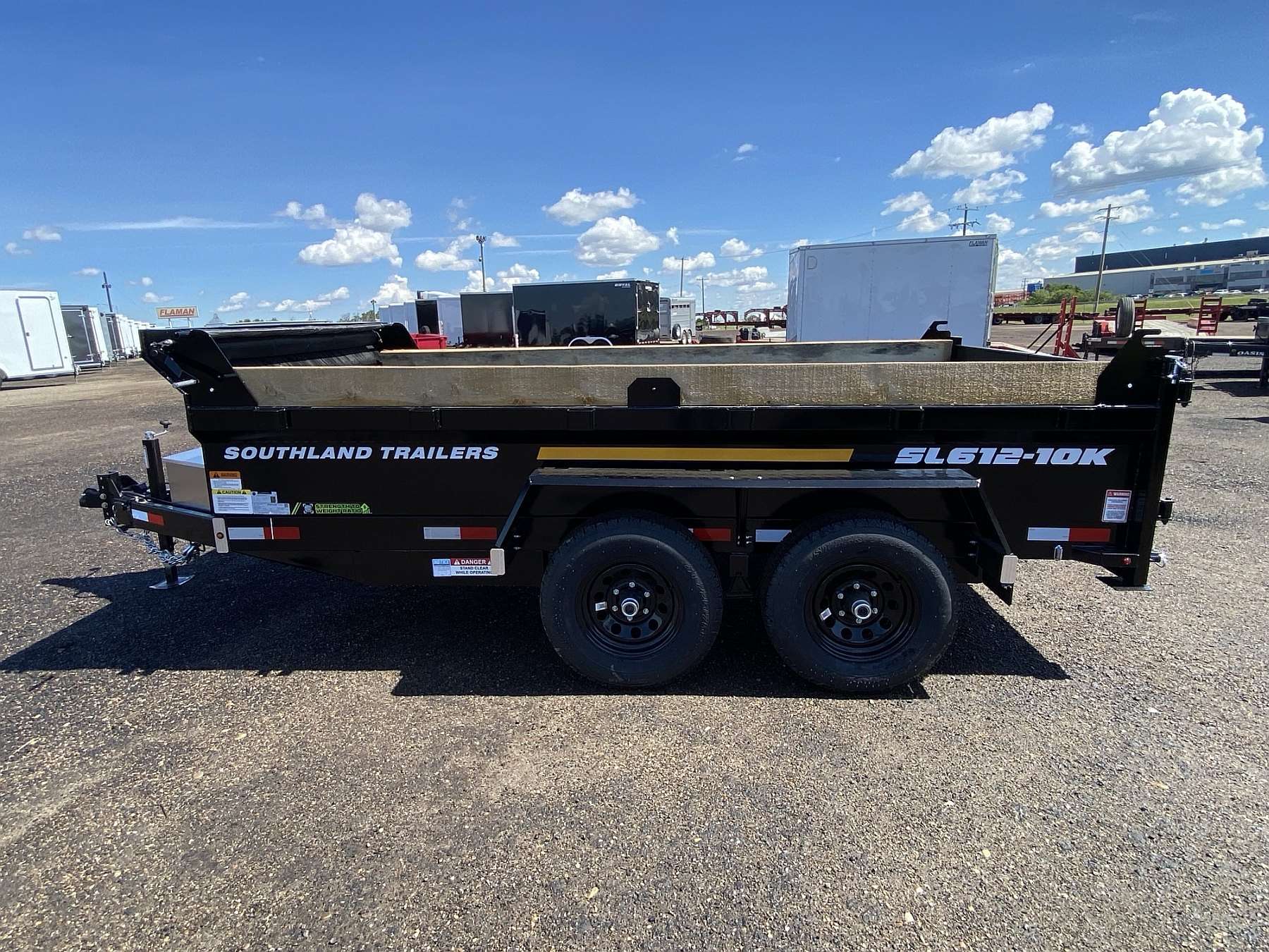 2026 Southland 6'x12' -10K Dump Trailer