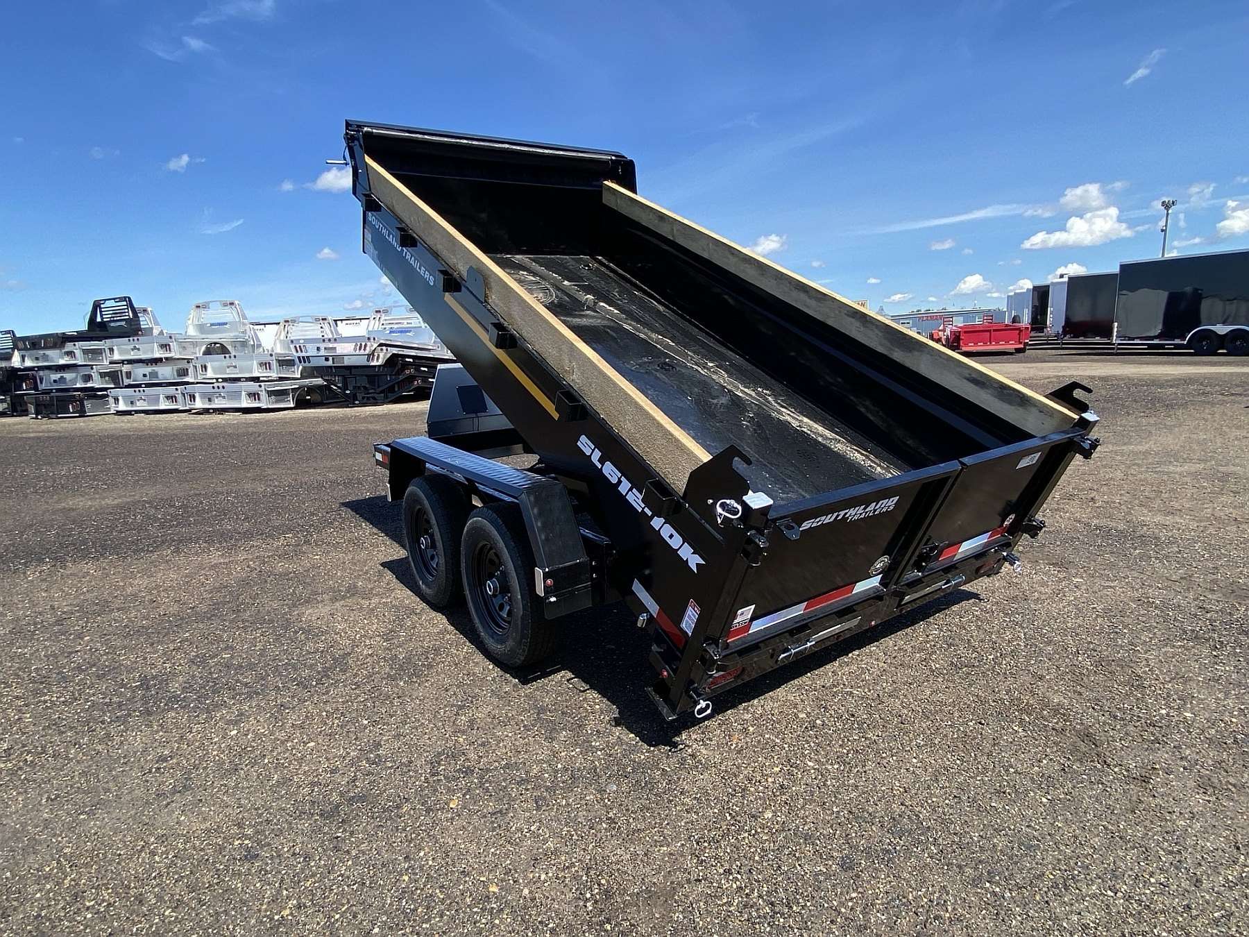 2026 Southland 6'x12'- 10K Dump Trailer