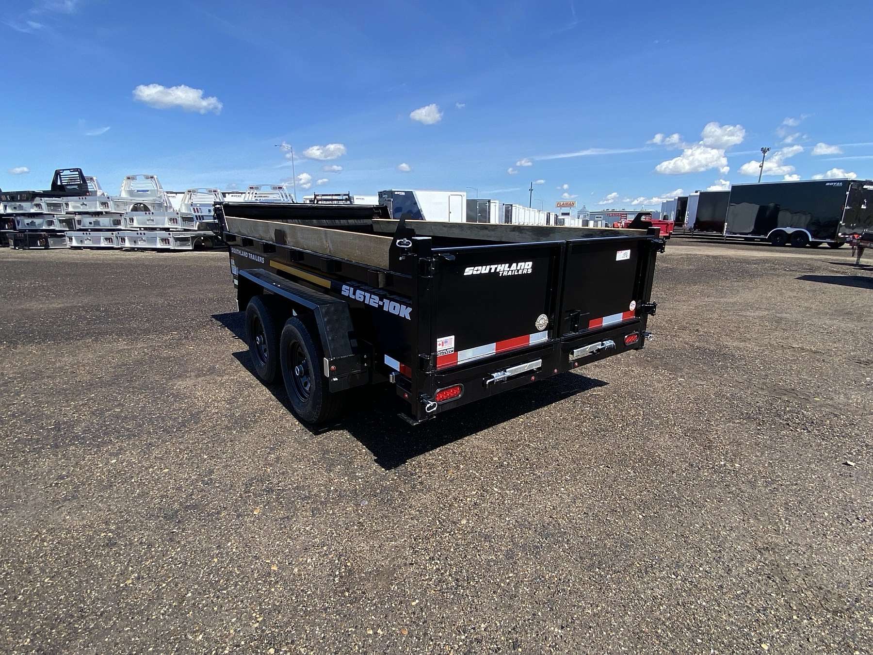 2026 Southland 6'x12' -10k Dump Trailer