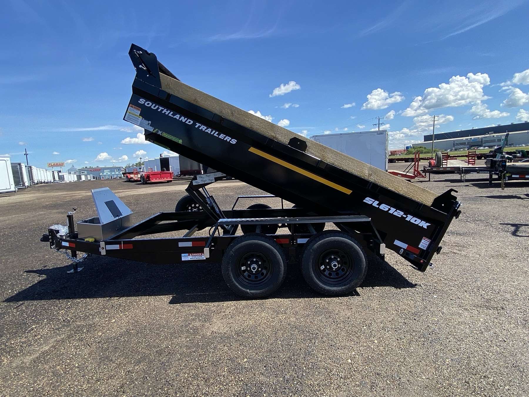 2026 Southland 6'x12' -10K Dump Trailer