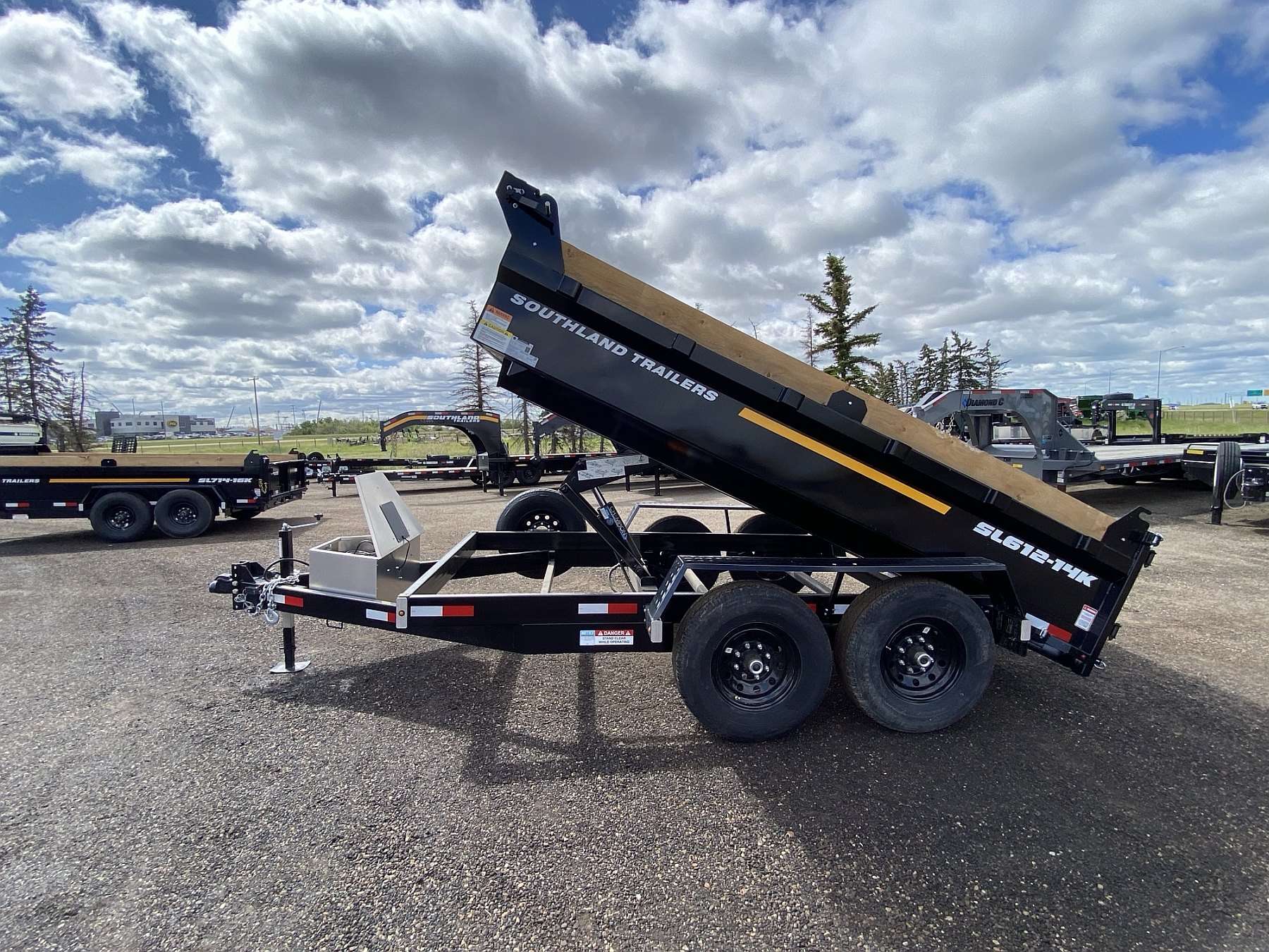 2026 Southland 6'x12' -14K Dump Trailer