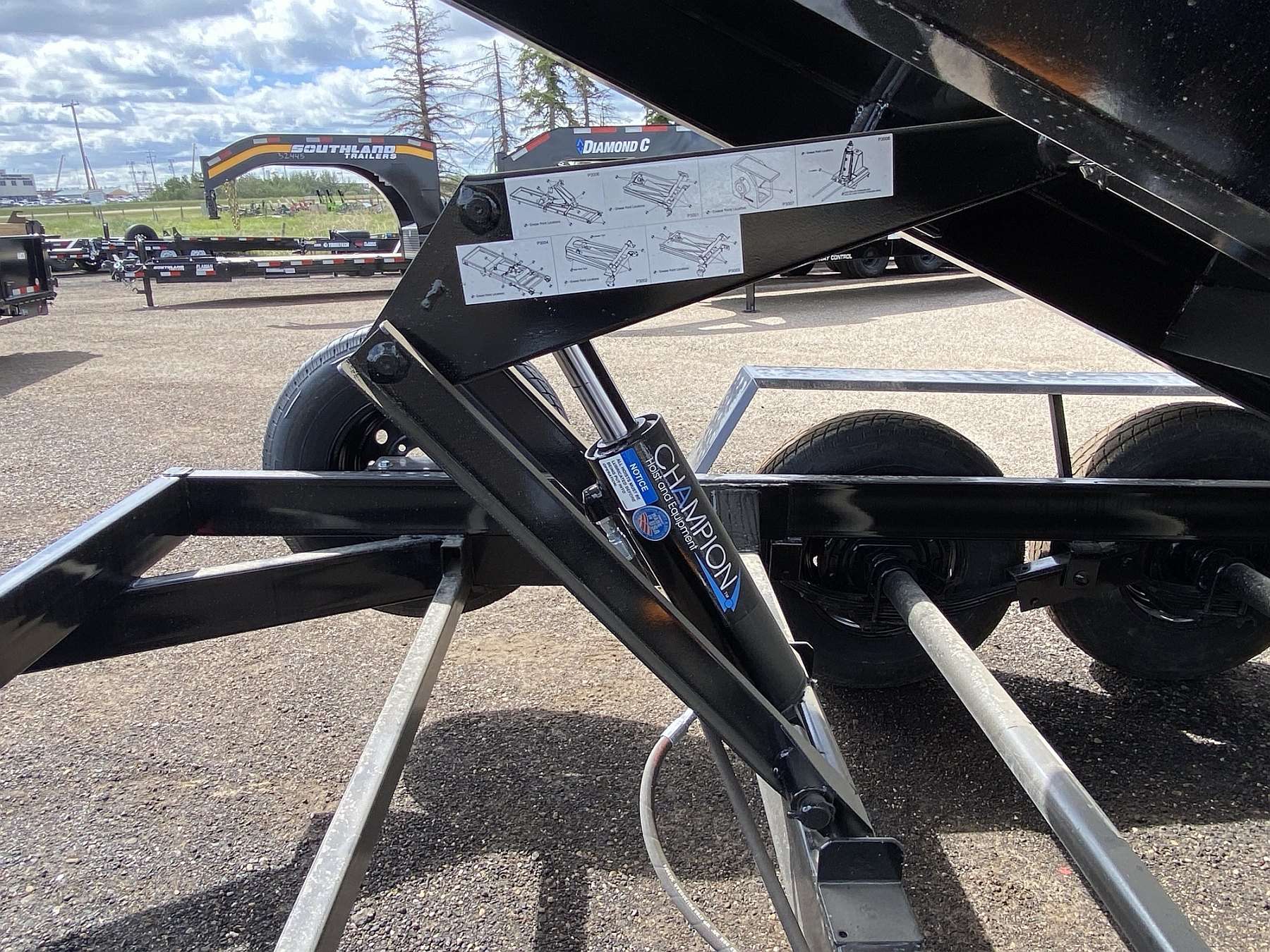 2026 Southland 6'x12' -14K Dump Trailer