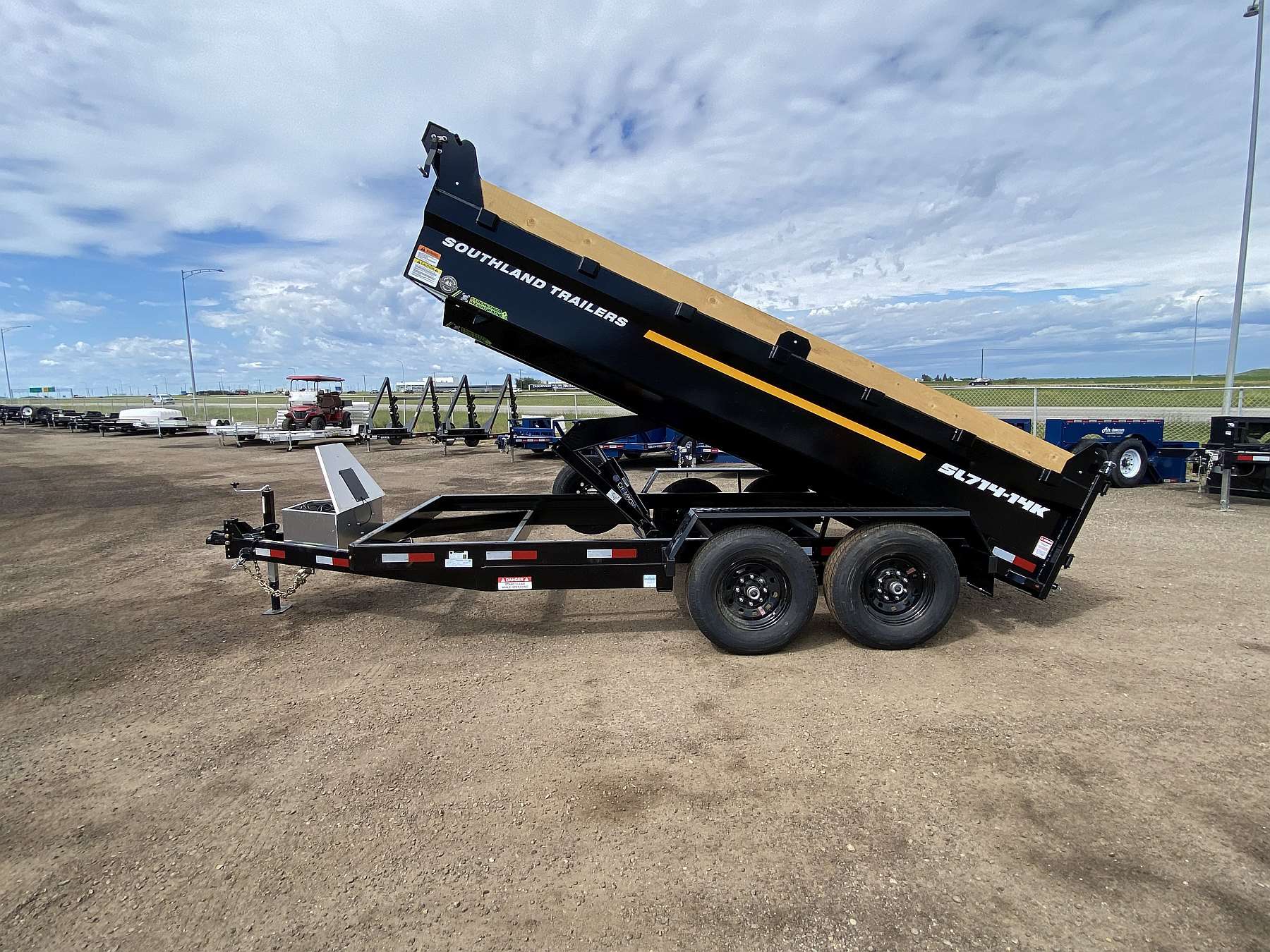 2026 Southland 7'x14'- 14K Dump Trailer