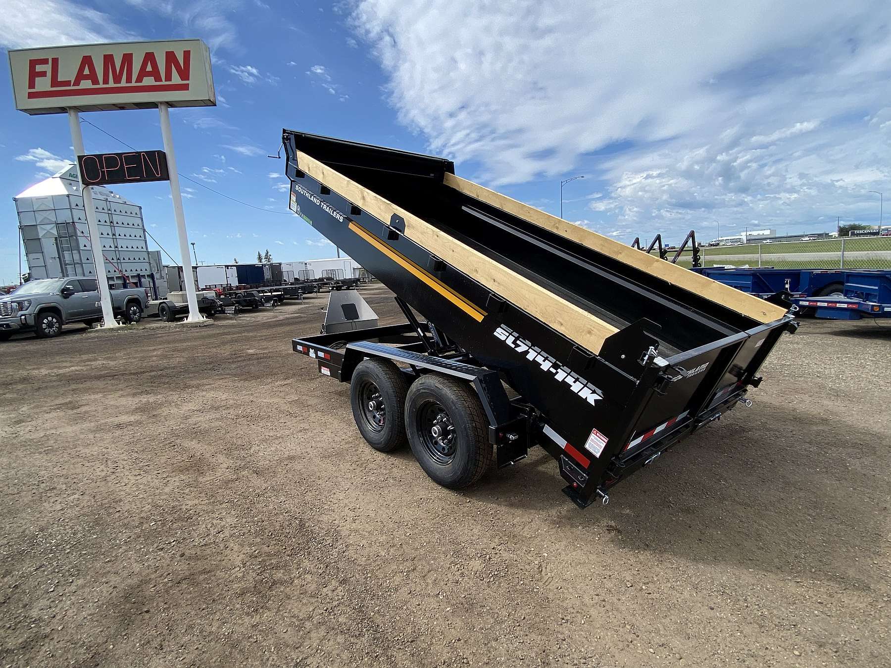 2026 Southland 7'X14' -14K Dump Trailer