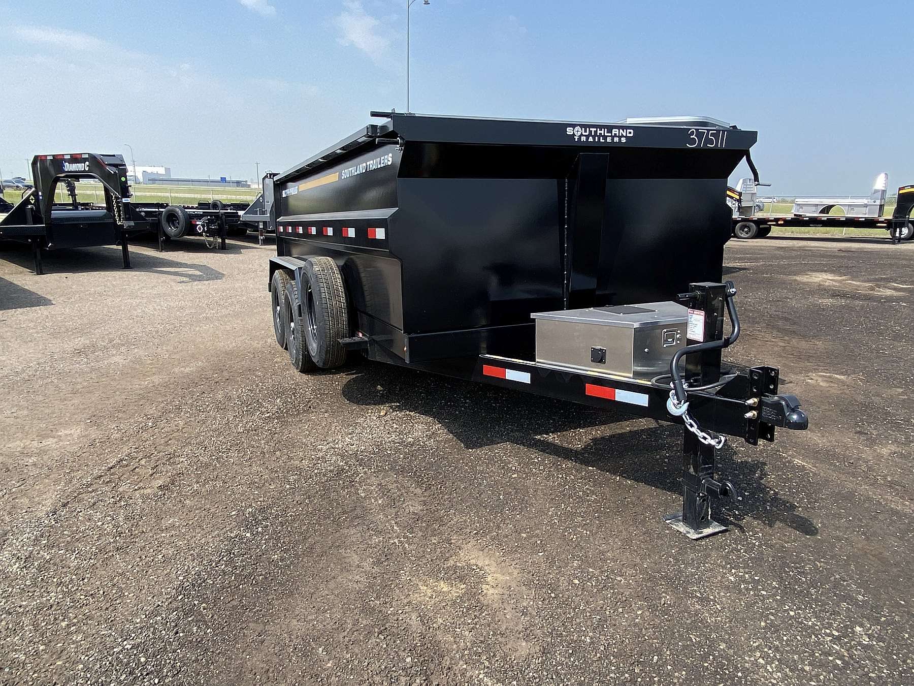 2026 Southland 7'x14'- 14K High Side Dump Trailer