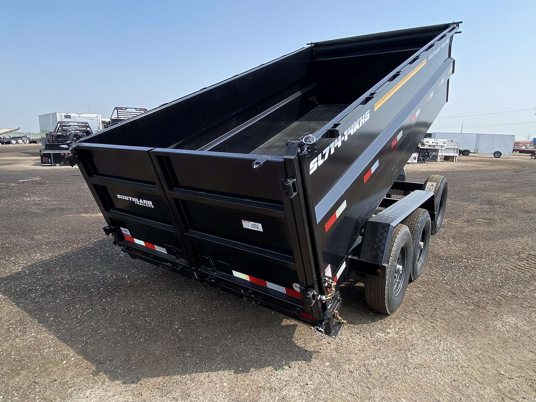 2026 Southland 7'x14'- 14K High Side Dump Trailer