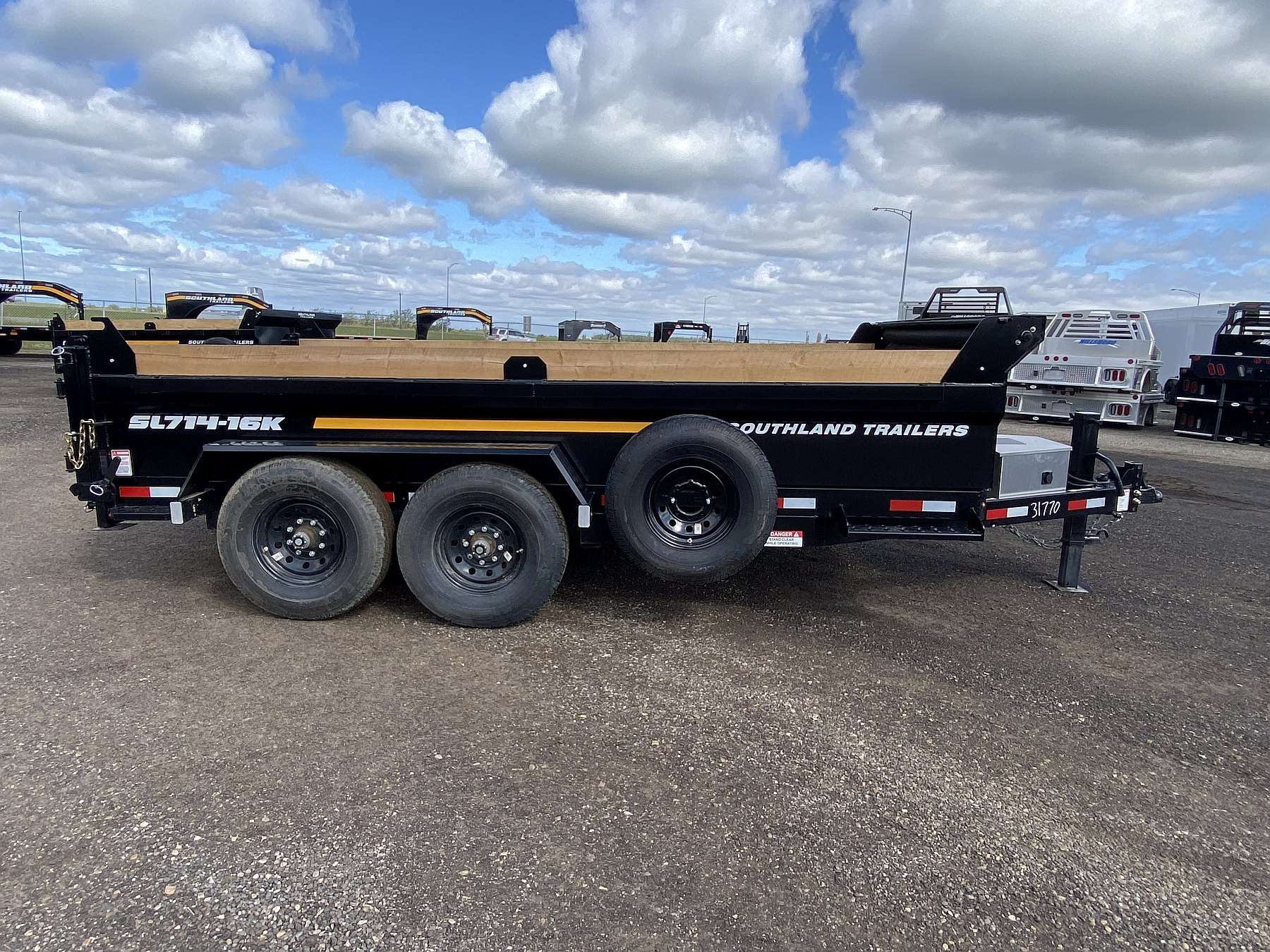 2026 Southland 7'x14' -16K Dump Trailer