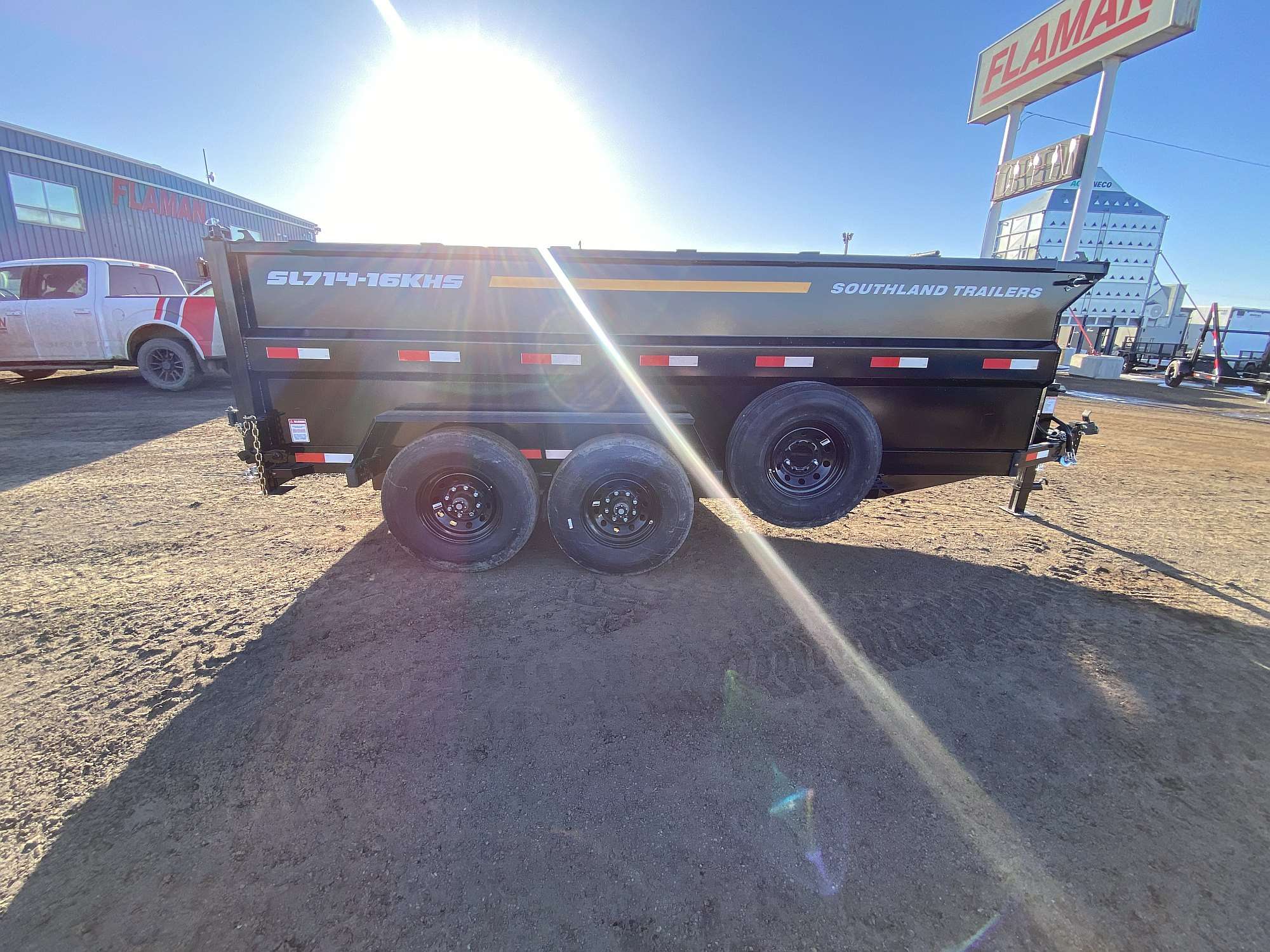 2026 Southland 7'x14' -16K High Side Dump Trailer