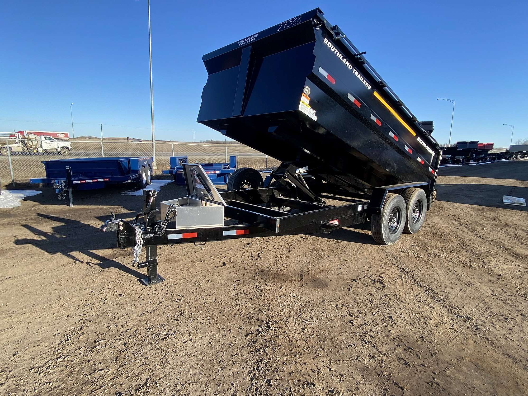2026 Southland 7'x14' - 16K High Side Dump Trailer