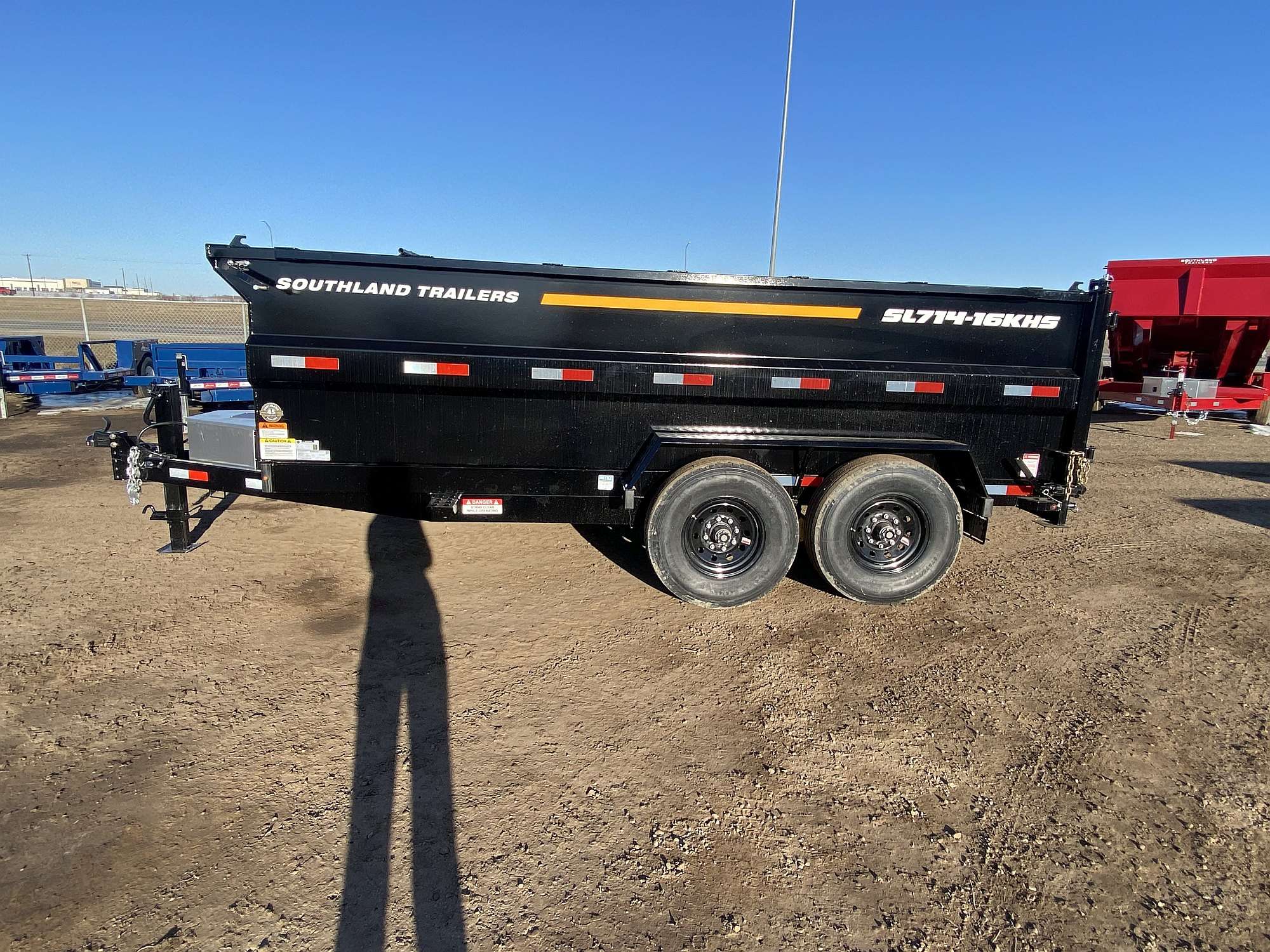 2026 Southland 7'x14' - 16K High Side Dump Trailer
