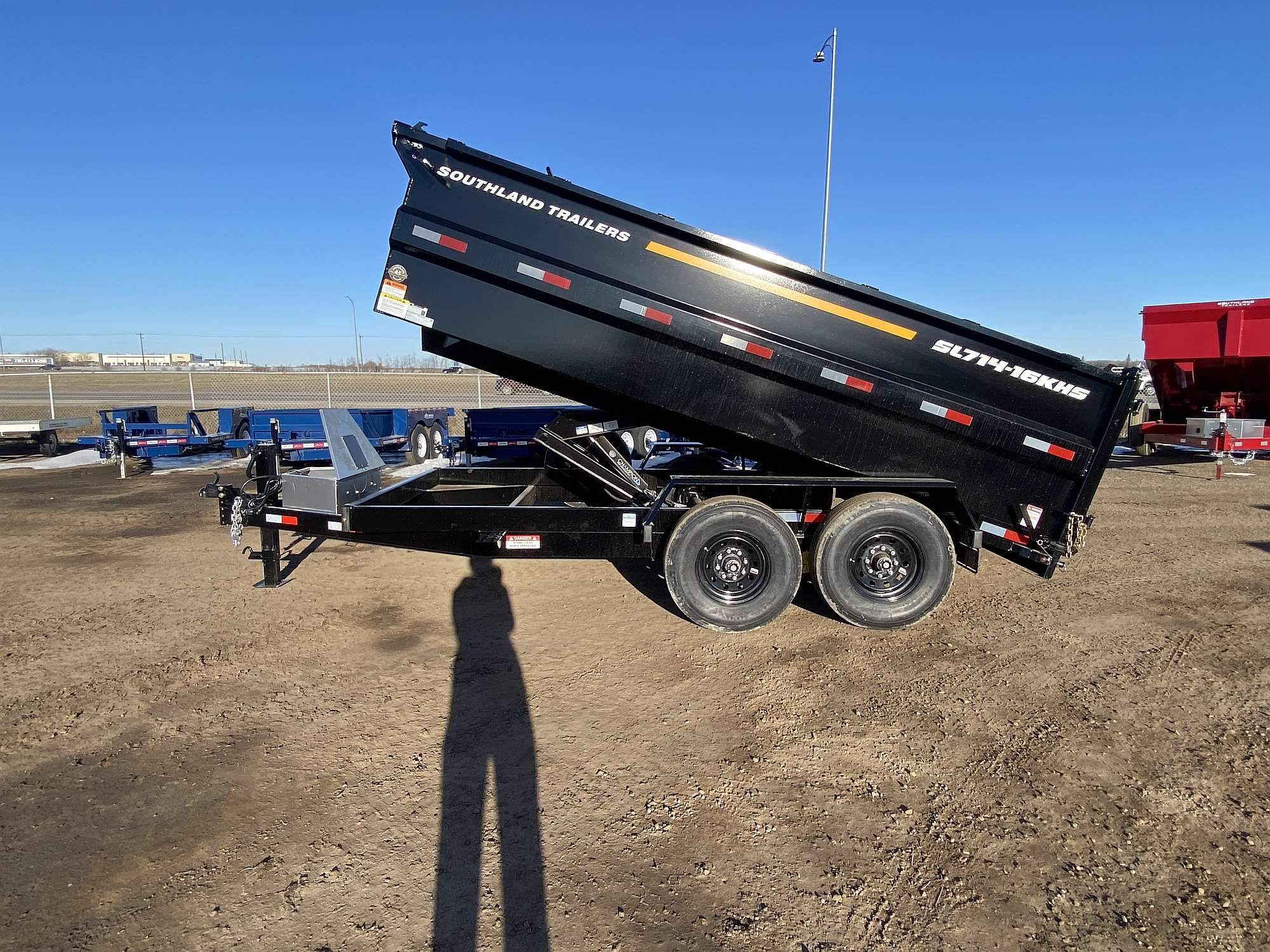 2026 Southland 7'x14' - 16K High Side Dump Trailer