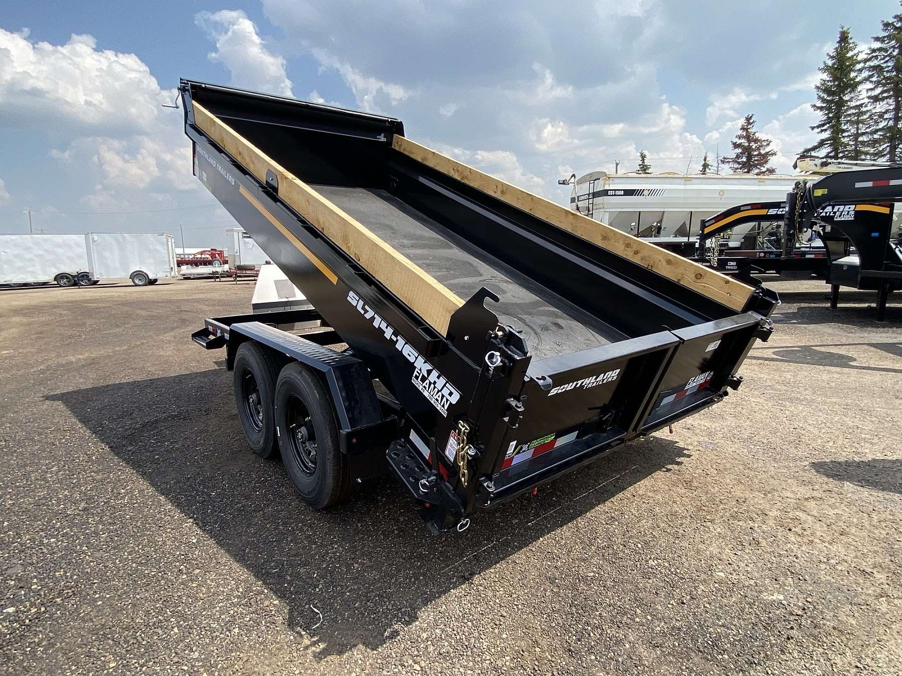 2026 Southland 7'x14' -16KHD Dump Trailer