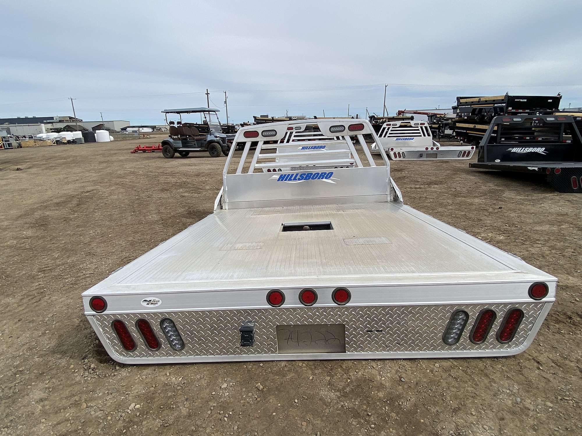 Hillsboro 2000 Series 7.5'x8.5' Aluminum Truck Deck