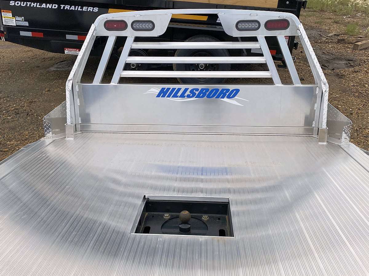 Hillsboro 2500 Series 8' x 9' Aluminum Truck Bed
