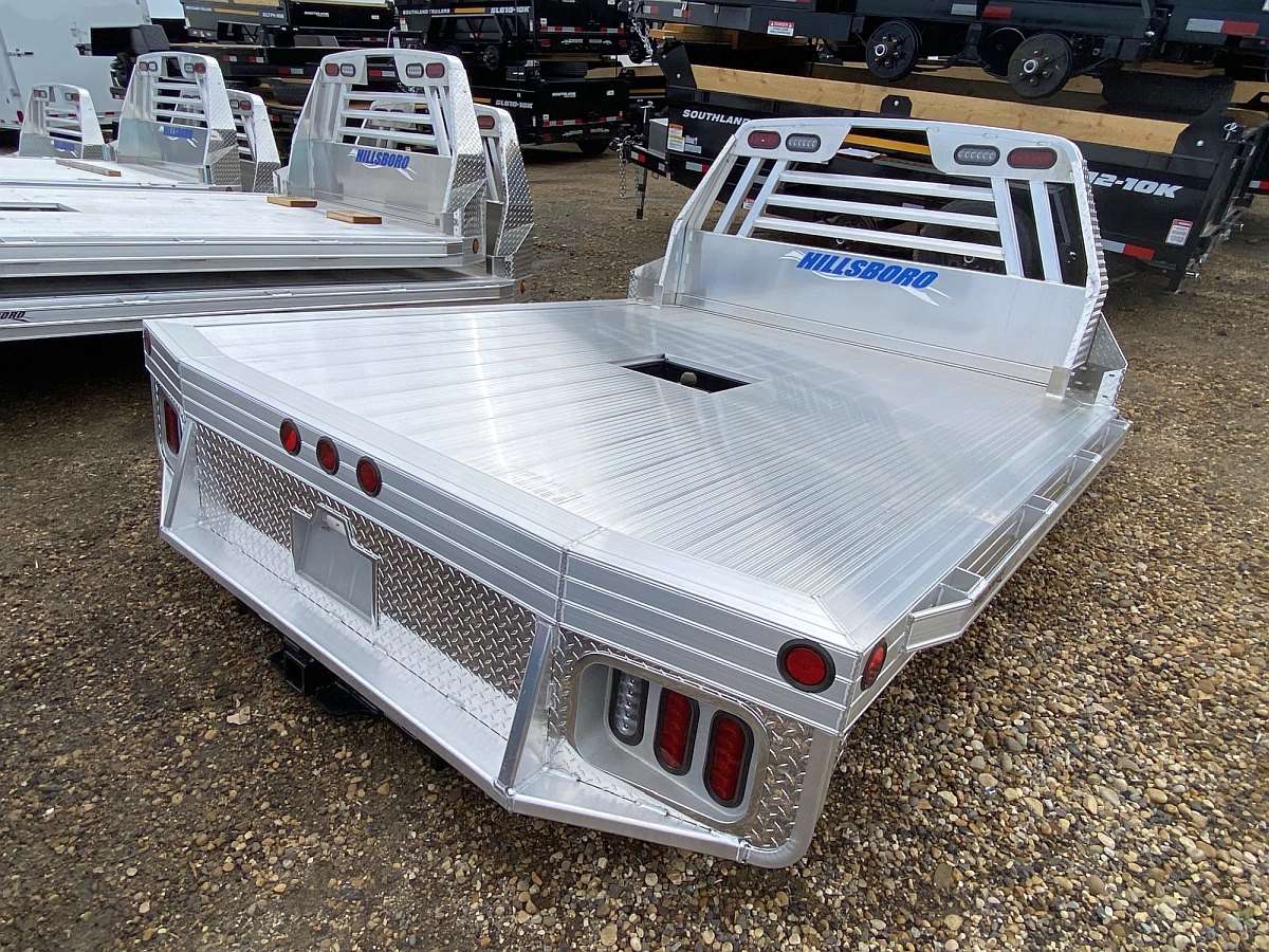 Hillsboro 2500 Series 8' x 9' Aluminum Truck Bed