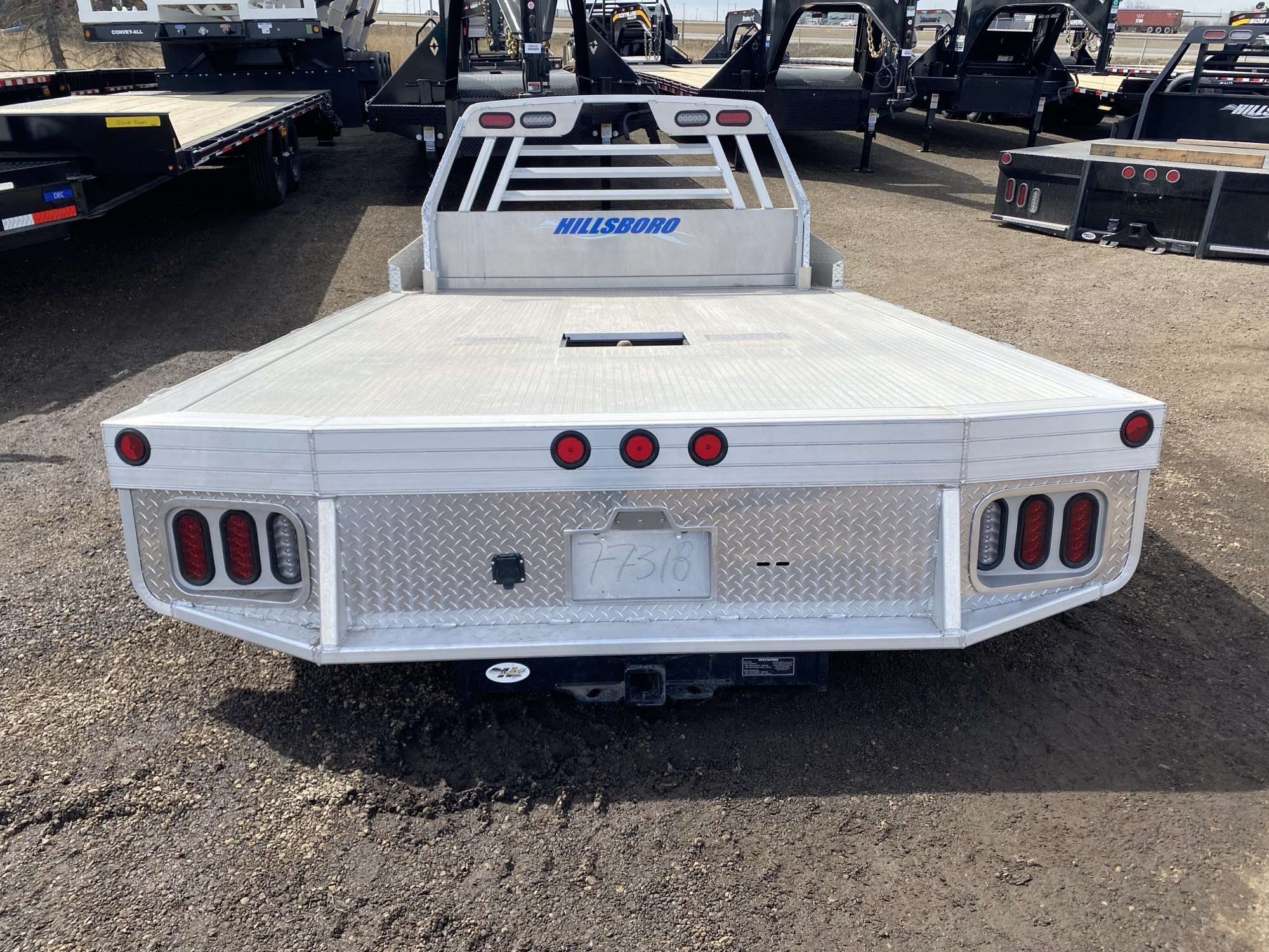 Hillsboro 2500 Series 8'x11' Aluminum Truck Deck