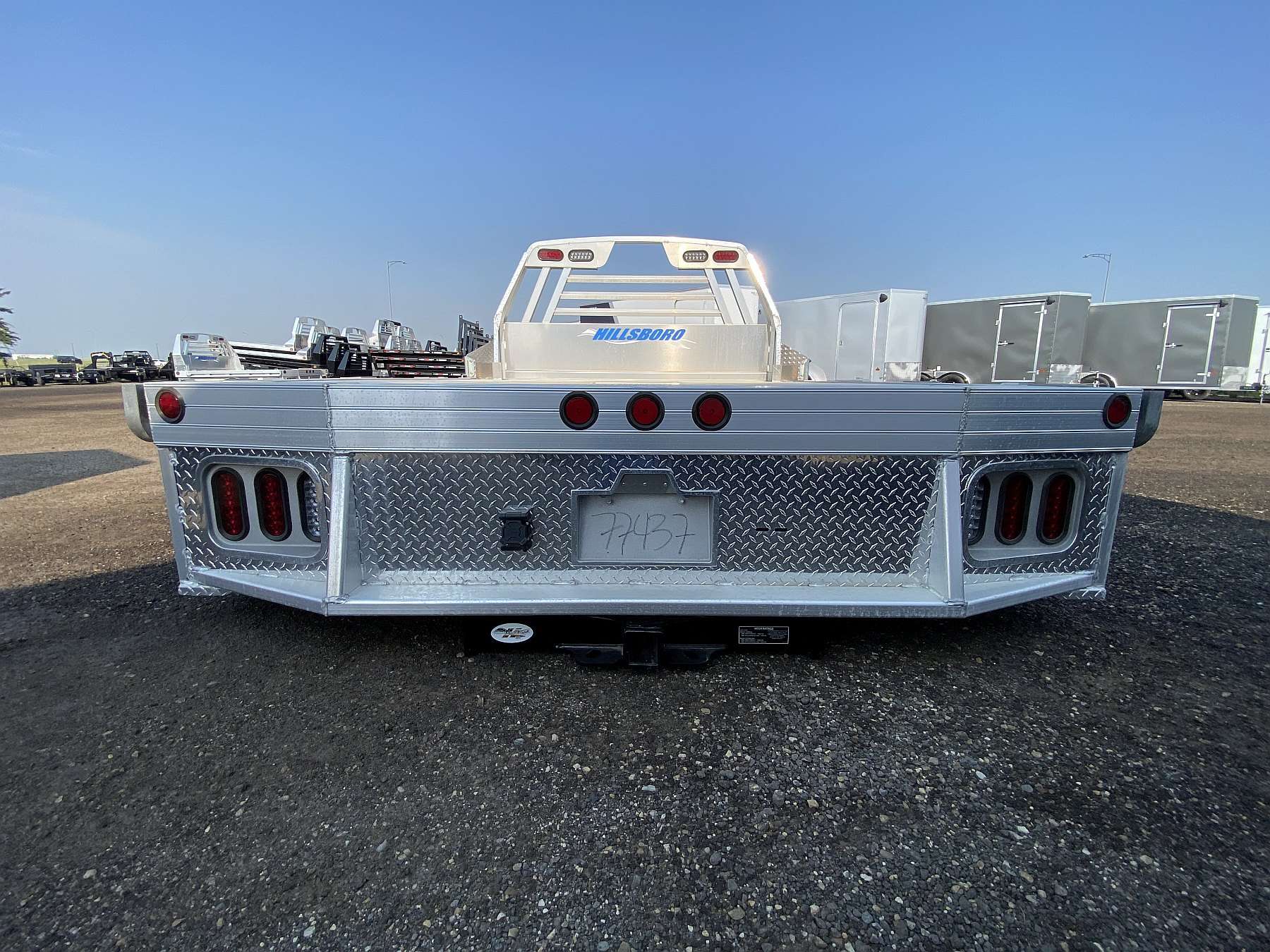 Hillsboro 4000 Series 8'x9' Aluminum Truck Deck