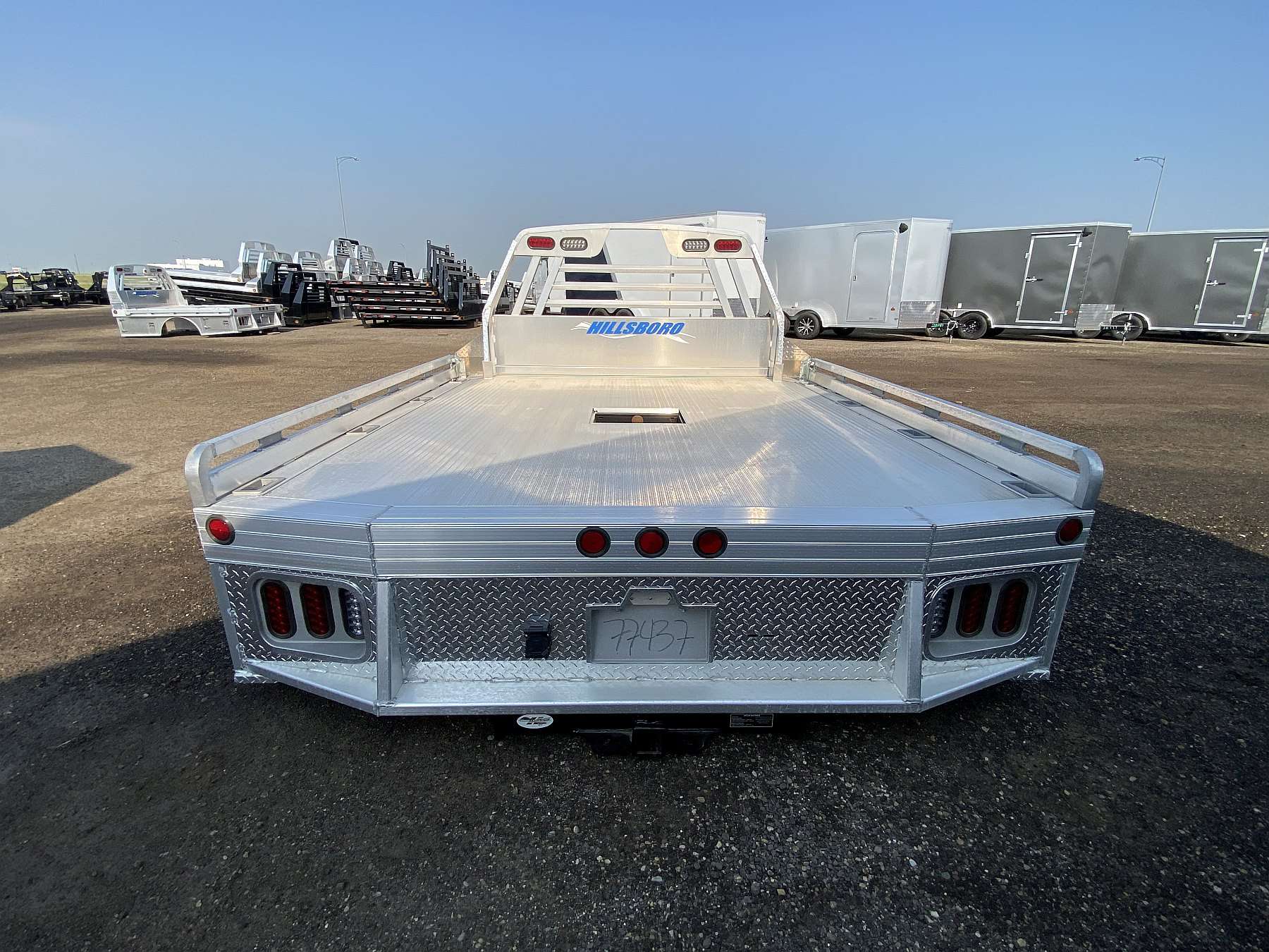 Hillsboro 4000 Series 8'x9' Aluminum Truck Deck