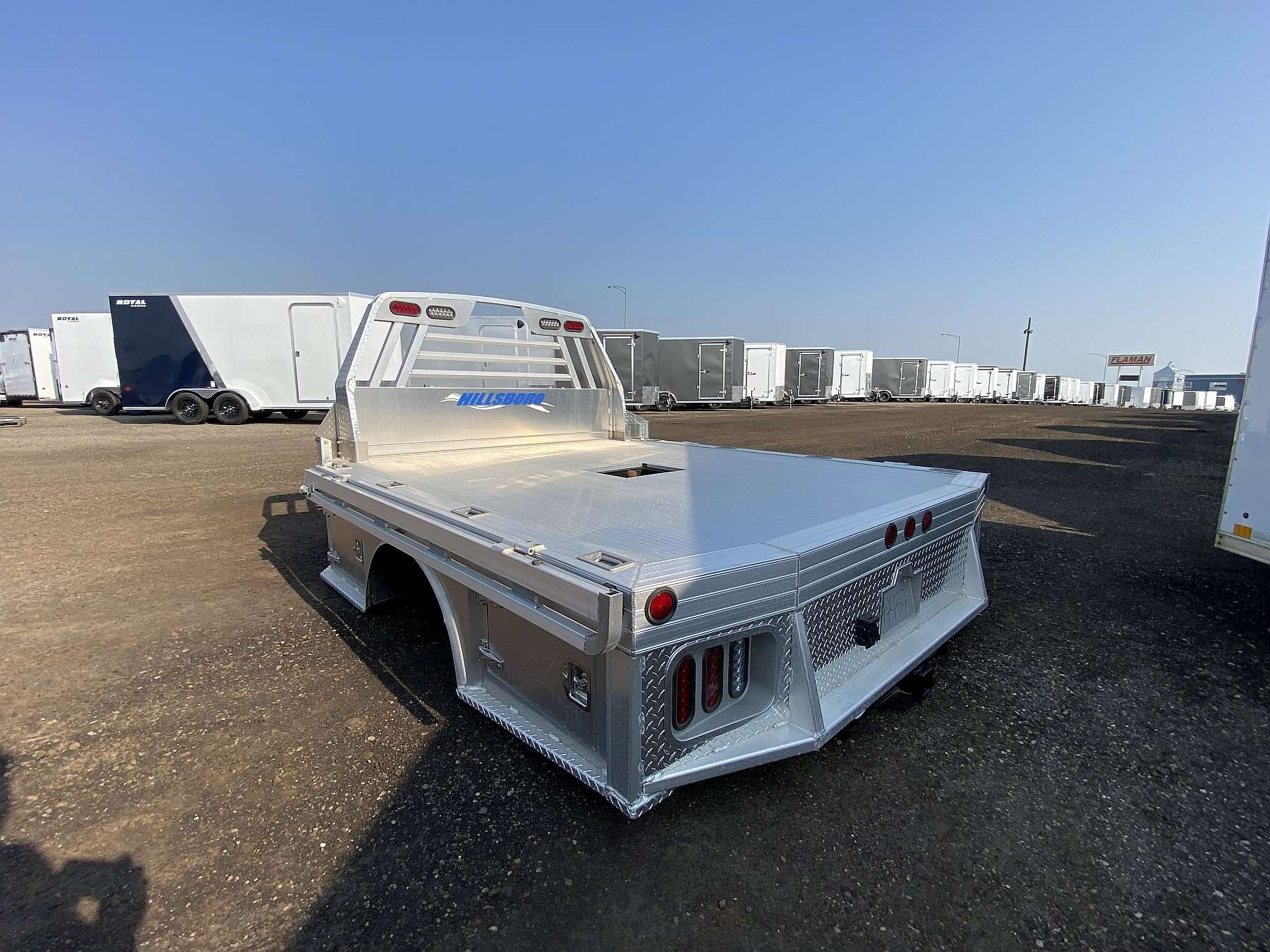 Hillsboro 4000 Series 8'x9' Aluminum Truck Deck
