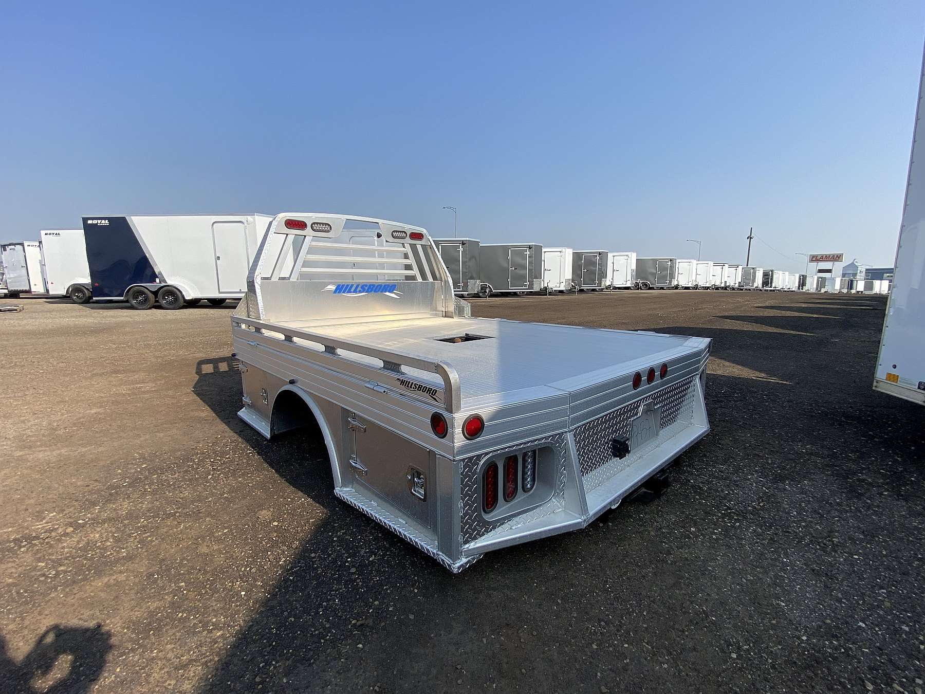 Hillsboro 4000 Series 8'x9' Aluminum Truck Deck