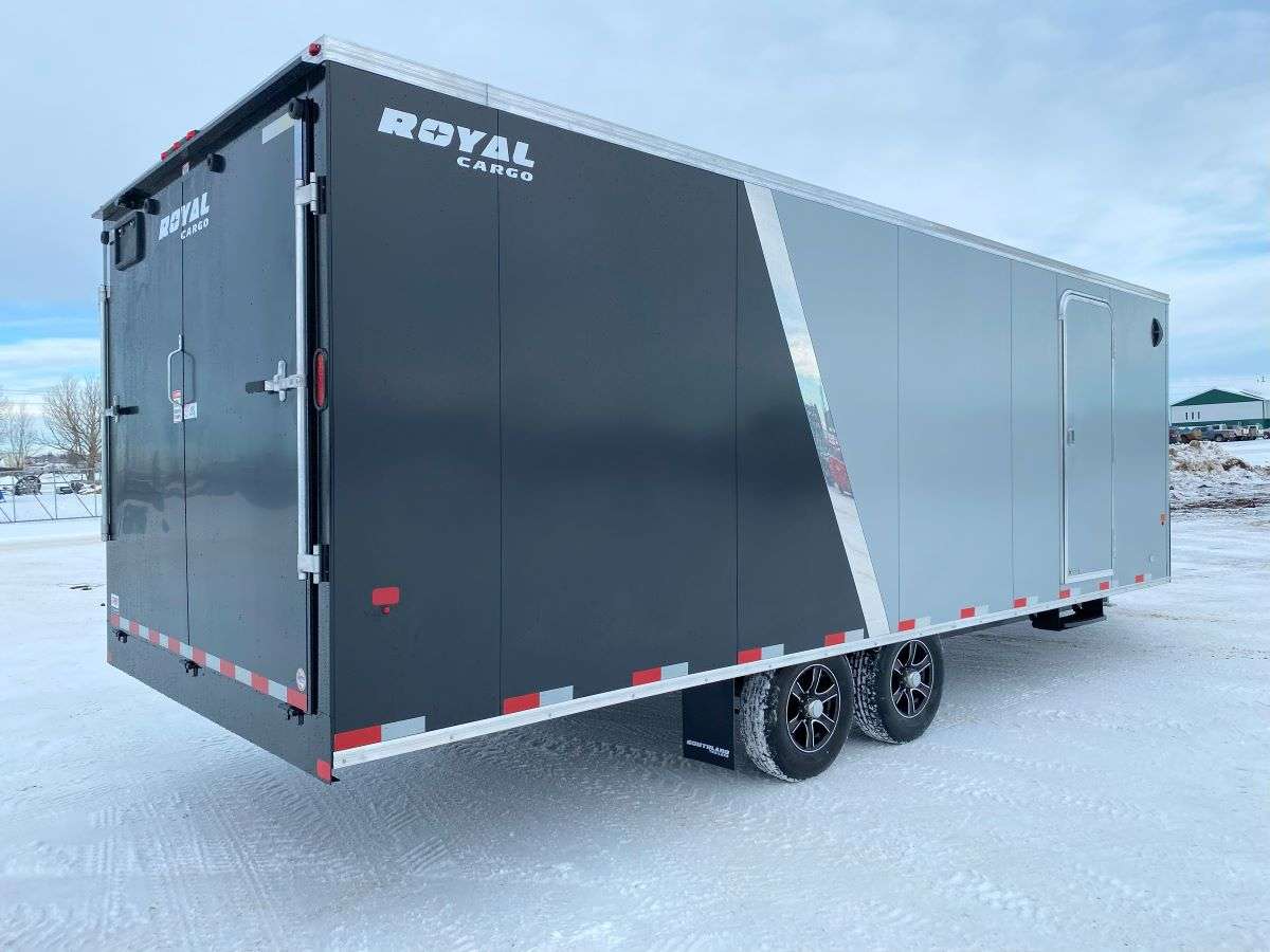 *Located in Dawson Creek* 2024 Royal 8'x26' Sled Trailer