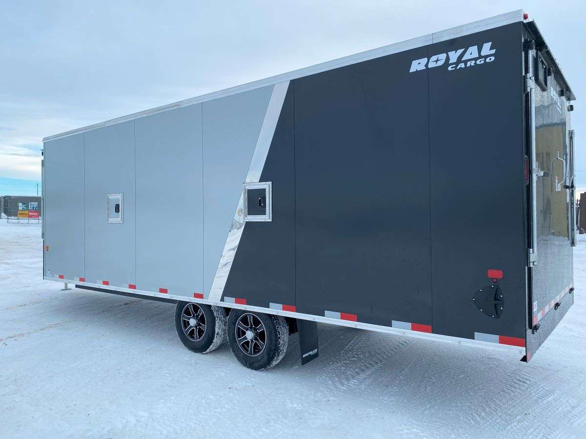 *Located in Dawson Creek* 2024 Royal 8'x26' Sled Trailer