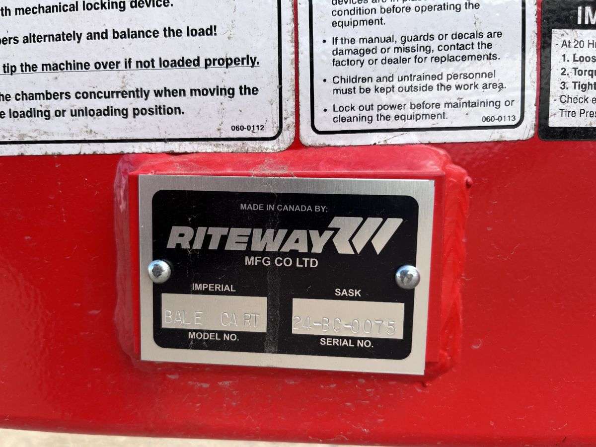 Rite Way Bale Transport Cart
