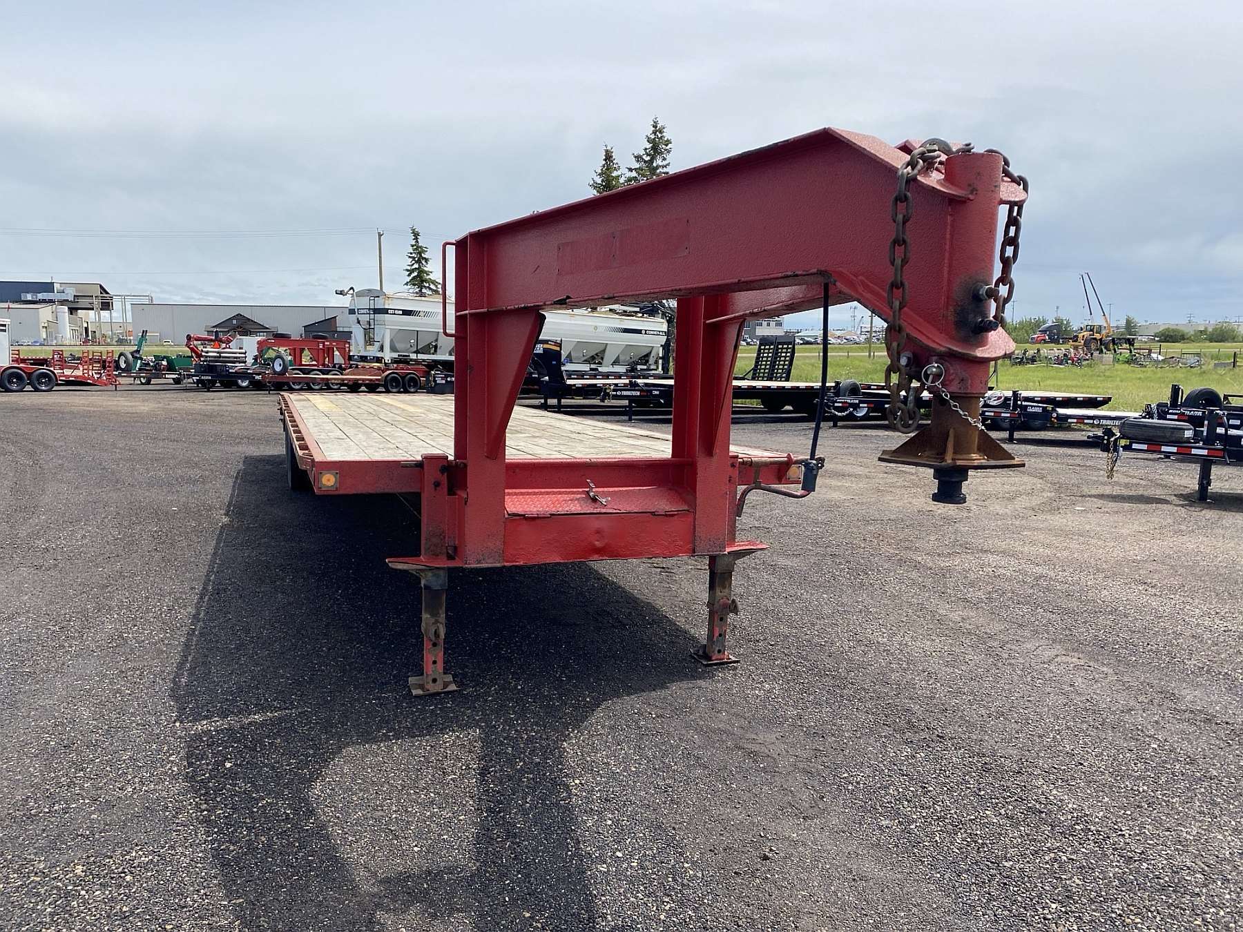 Used 2018 Trailtech 30' Gooseneck Trailer